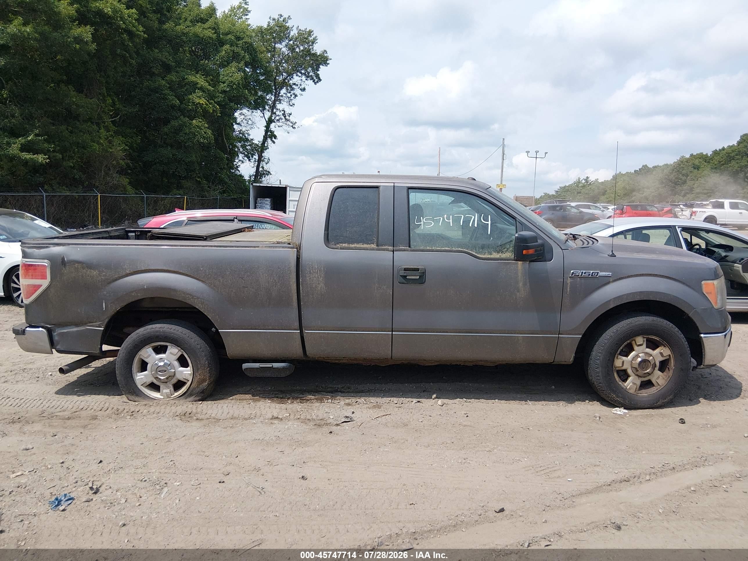 2010 Ford F-150 Fx2 Sport/stx/xl/xlt Серый vin: 1FTEX1C88AFC66082