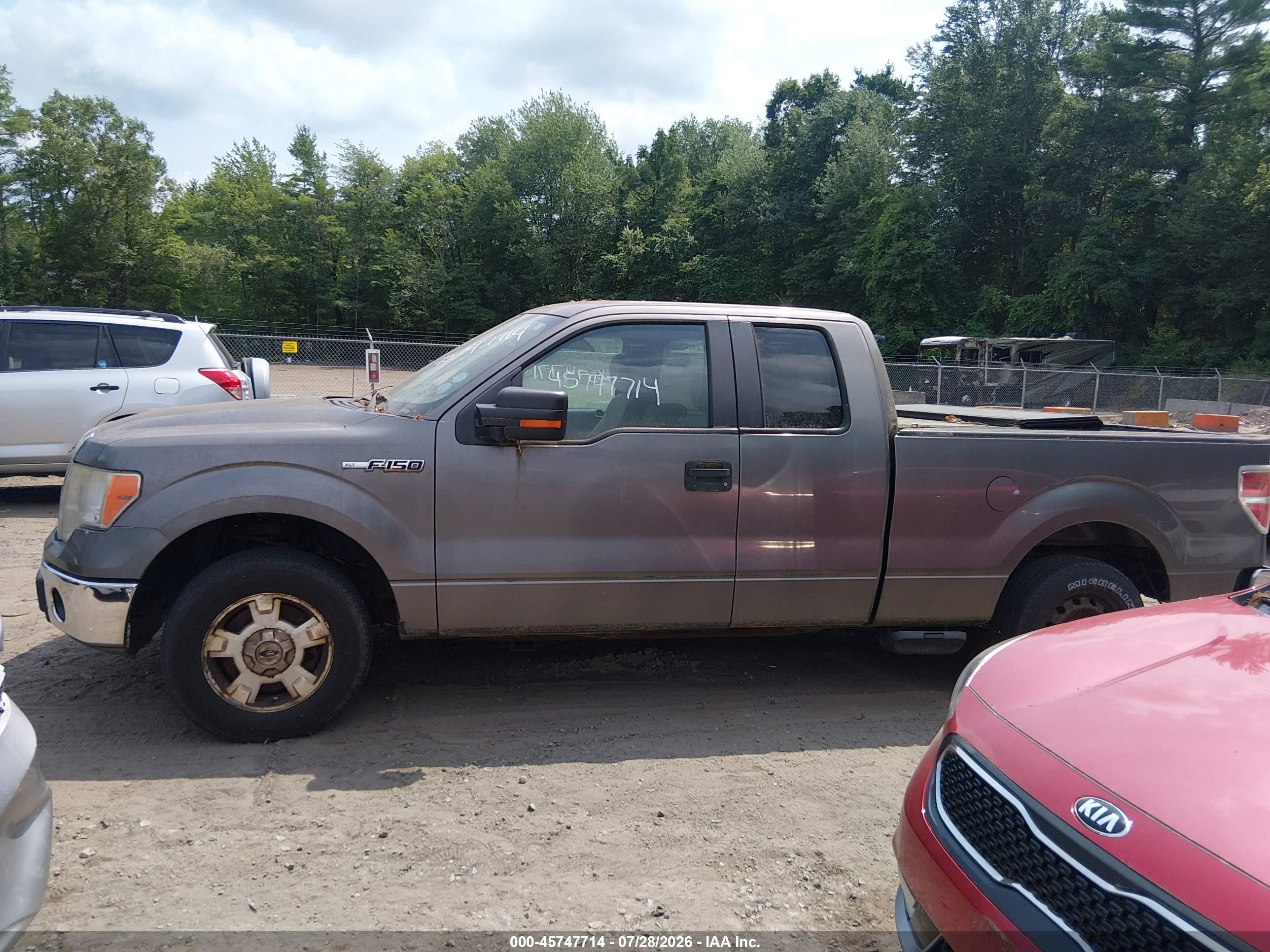 2010 Ford F-150 Fx2 Sport/stx/xl/xlt Серый vin: 1FTEX1C88AFC66082