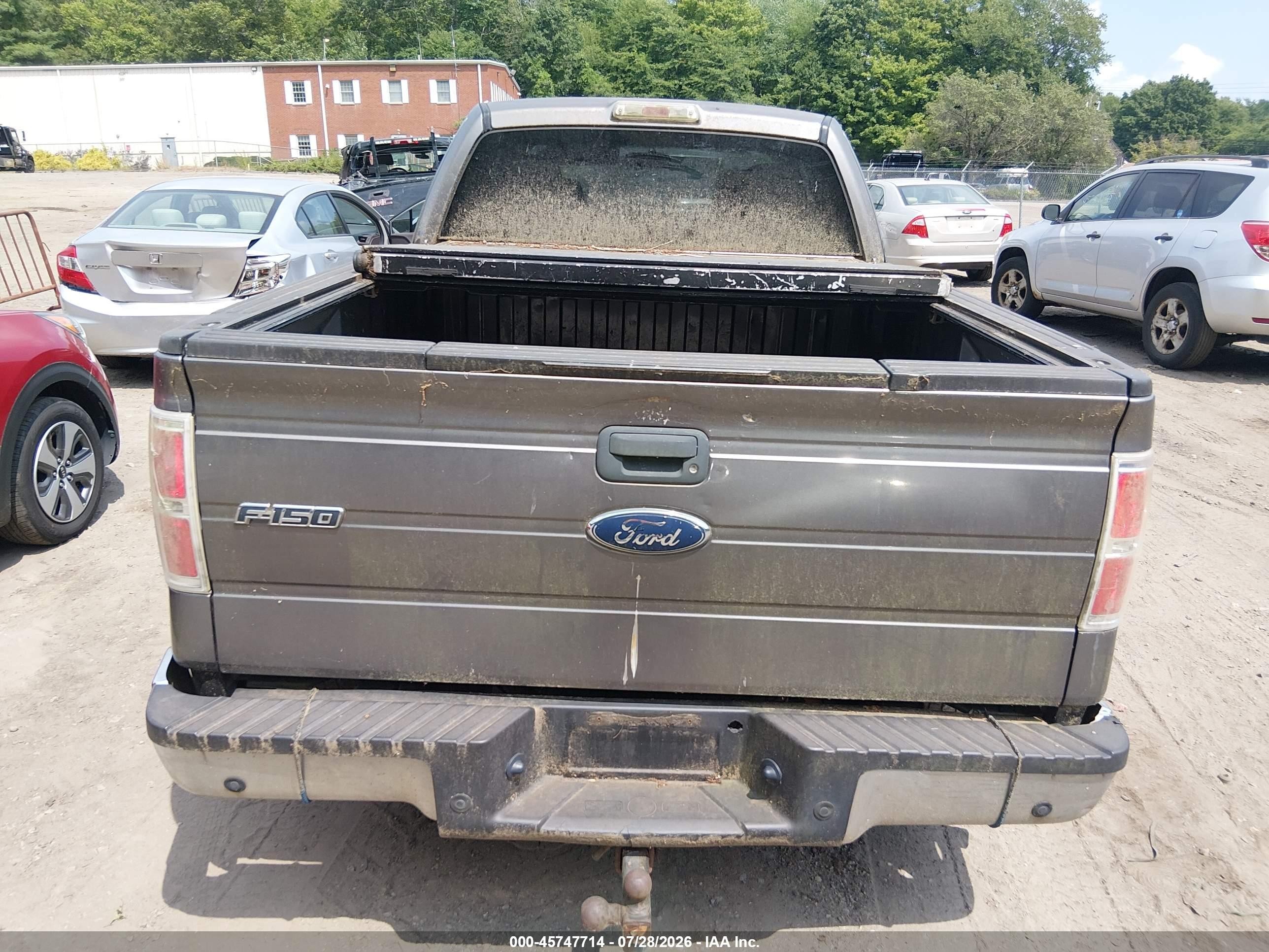 2010 Ford F-150 Fx2 Sport/stx/xl/xlt Серый vin: 1FTEX1C88AFC66082