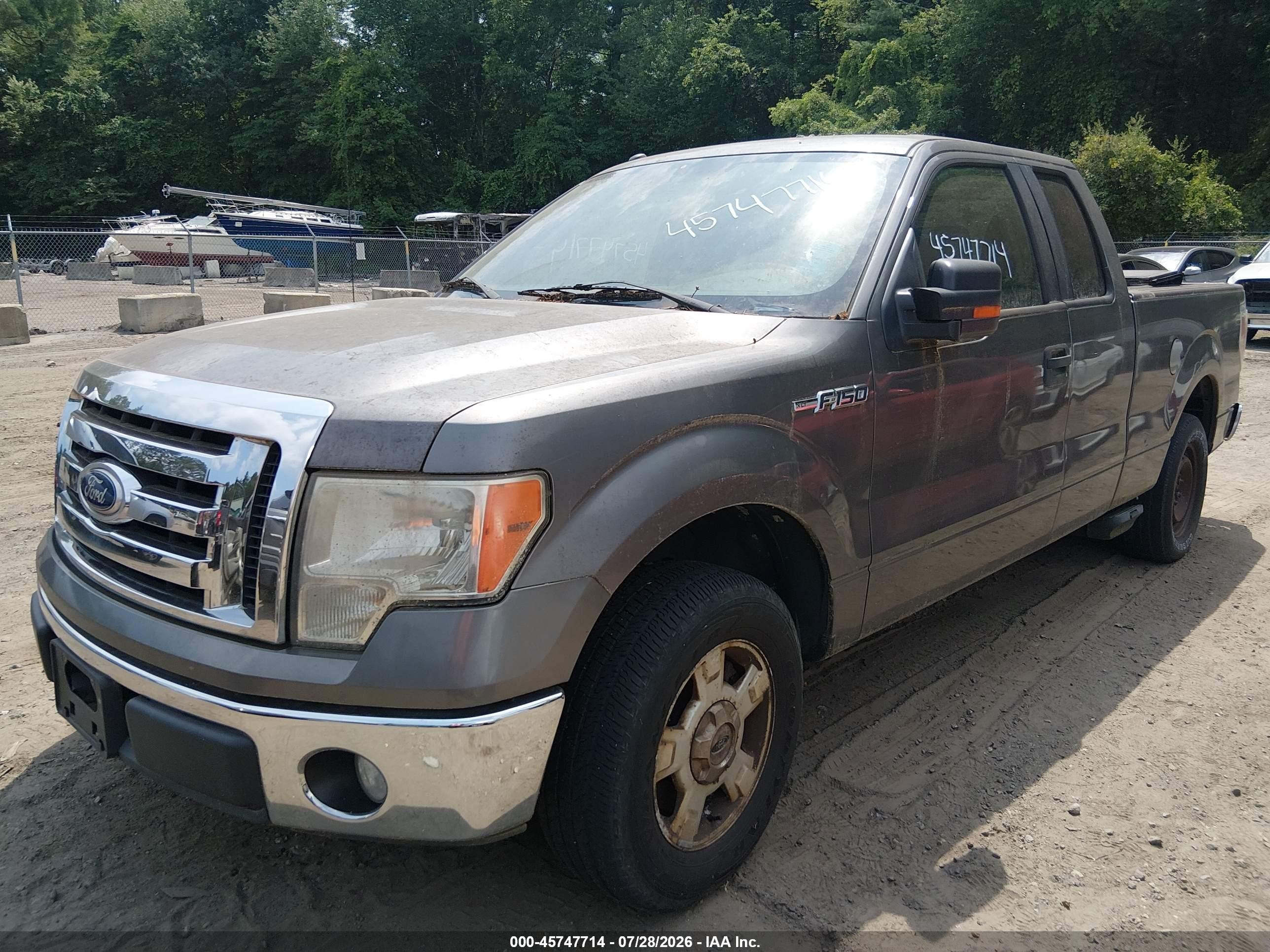 2010 Ford F-150 Fx2 Sport/stx/xl/xlt Серый vin: 1FTEX1C88AFC66082