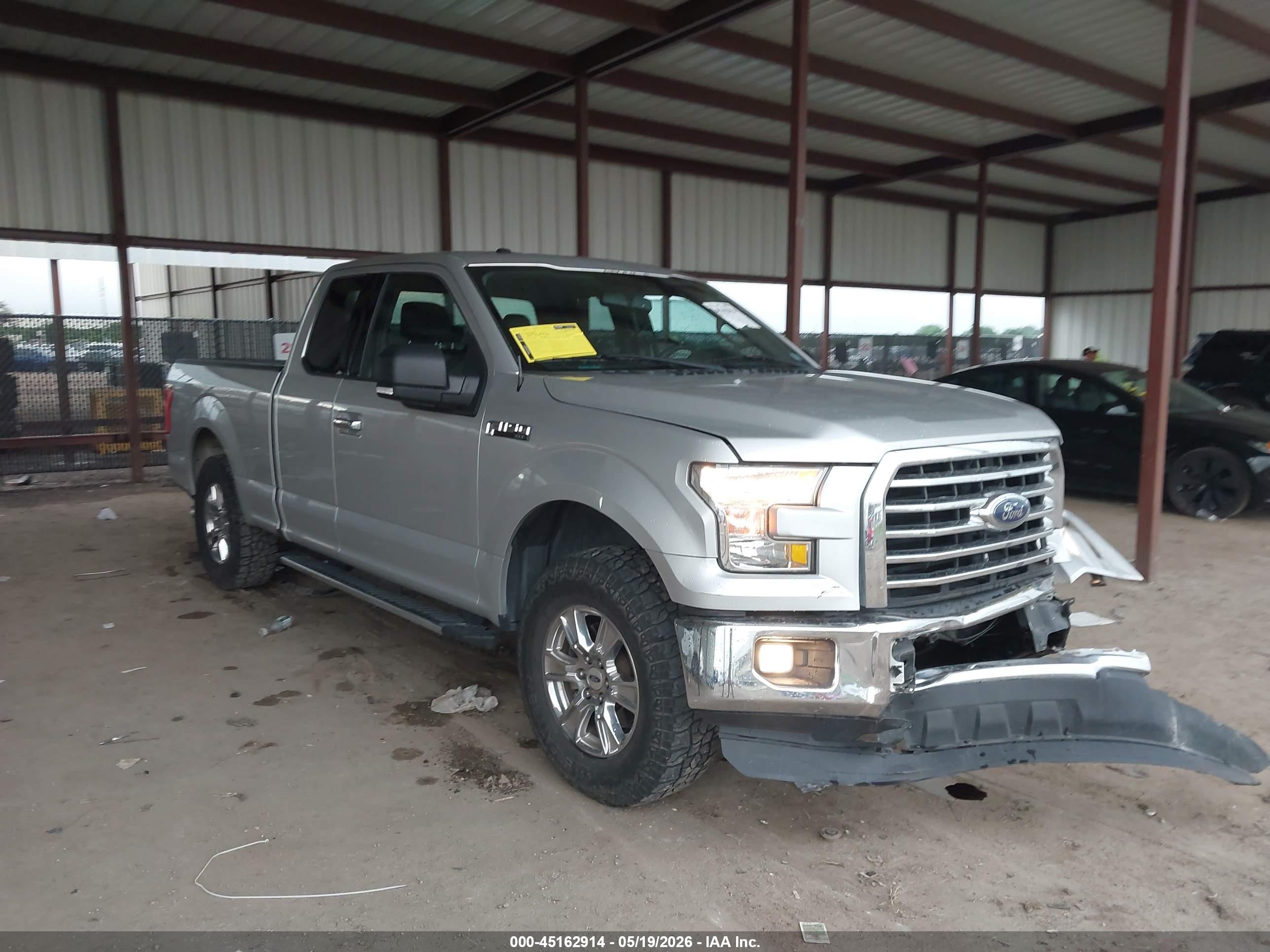 2015 Ford F-150 Xlt Silver vin: 1FTEX1C88FKD78198