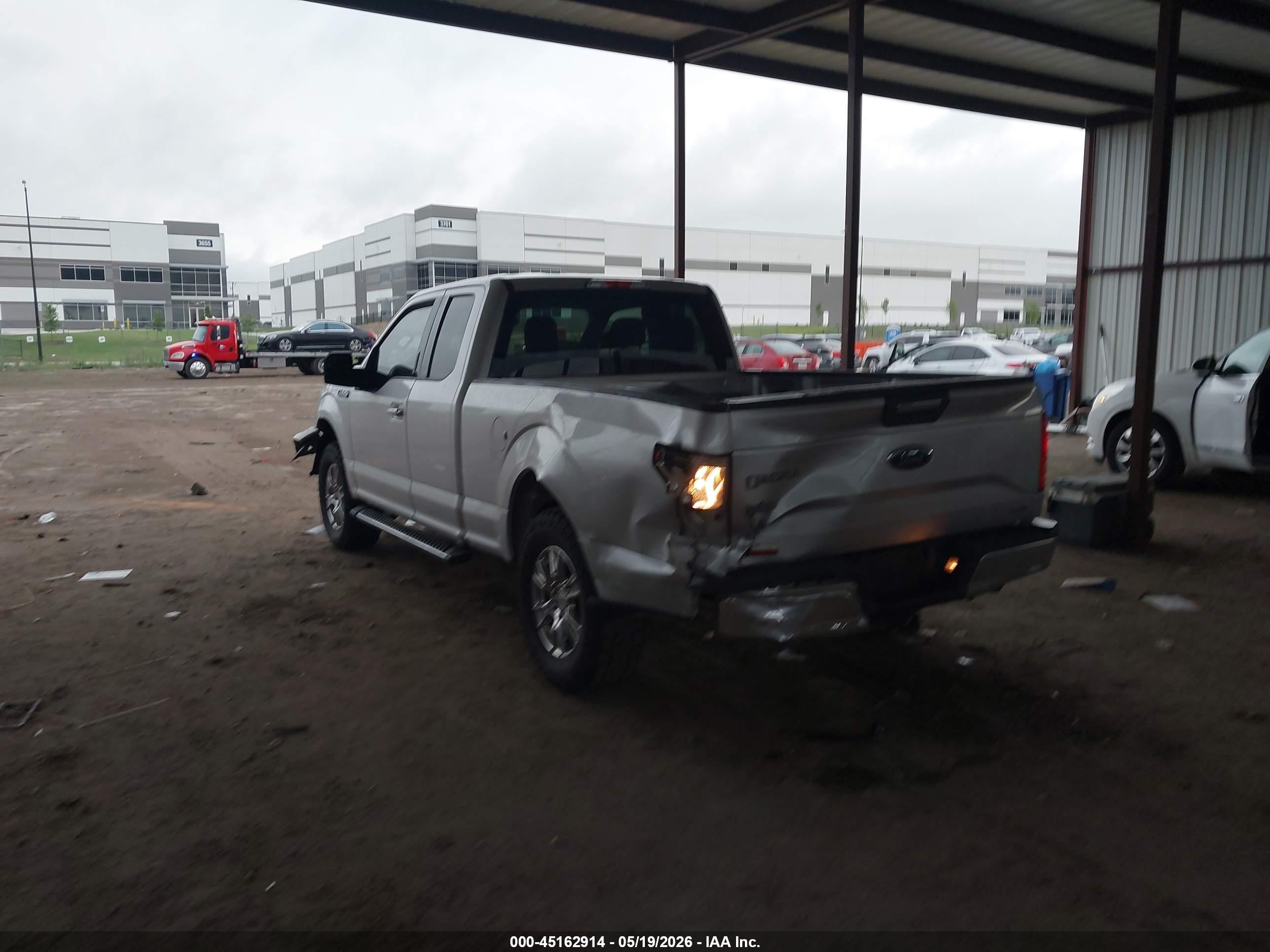 2015 Ford F-150 Xlt Silver vin: 1FTEX1C88FKD78198