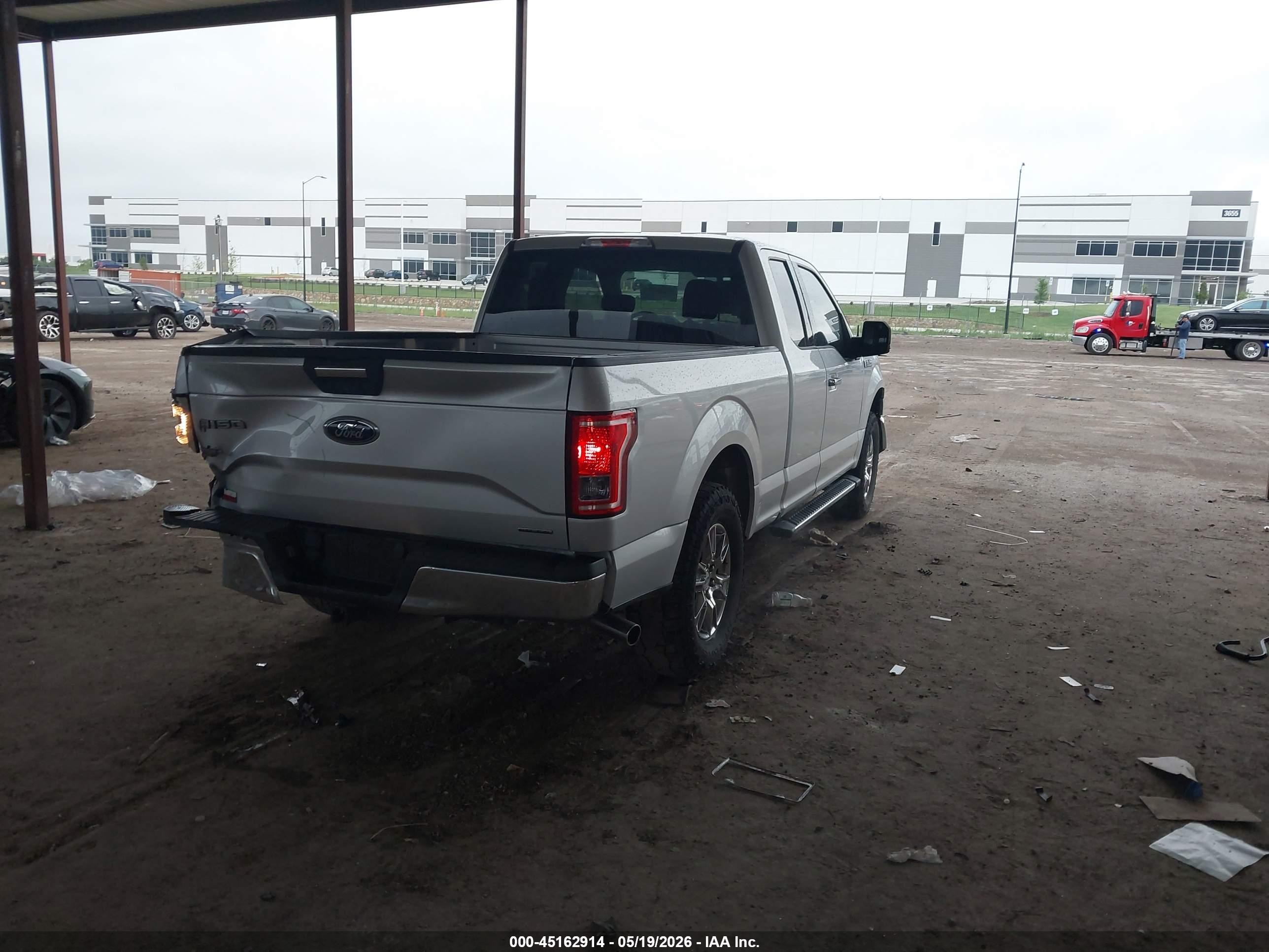 2015 Ford F-150 Xlt Silver vin: 1FTEX1C88FKD78198