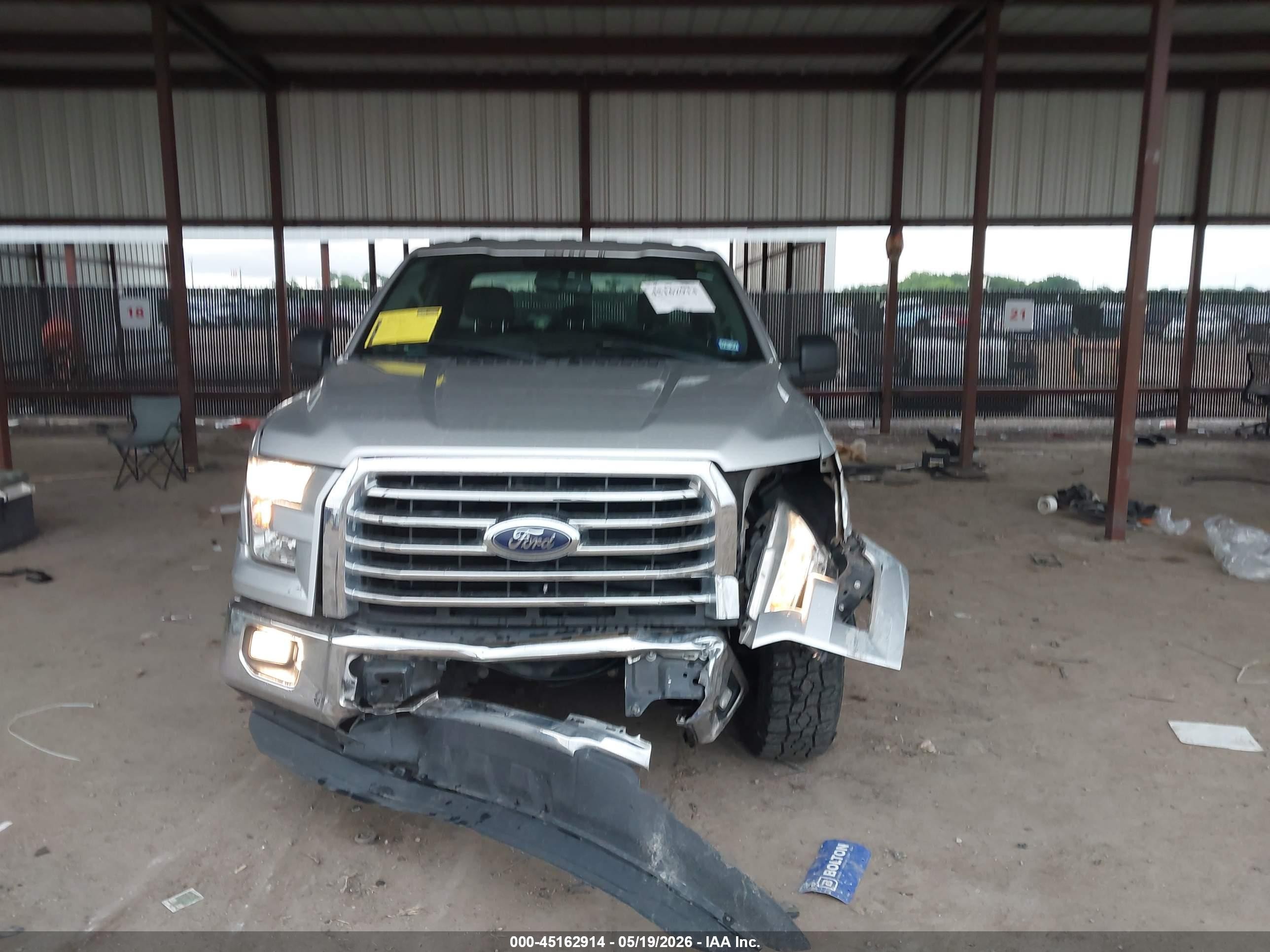 2015 Ford F-150 Xlt Silver vin: 1FTEX1C88FKD78198