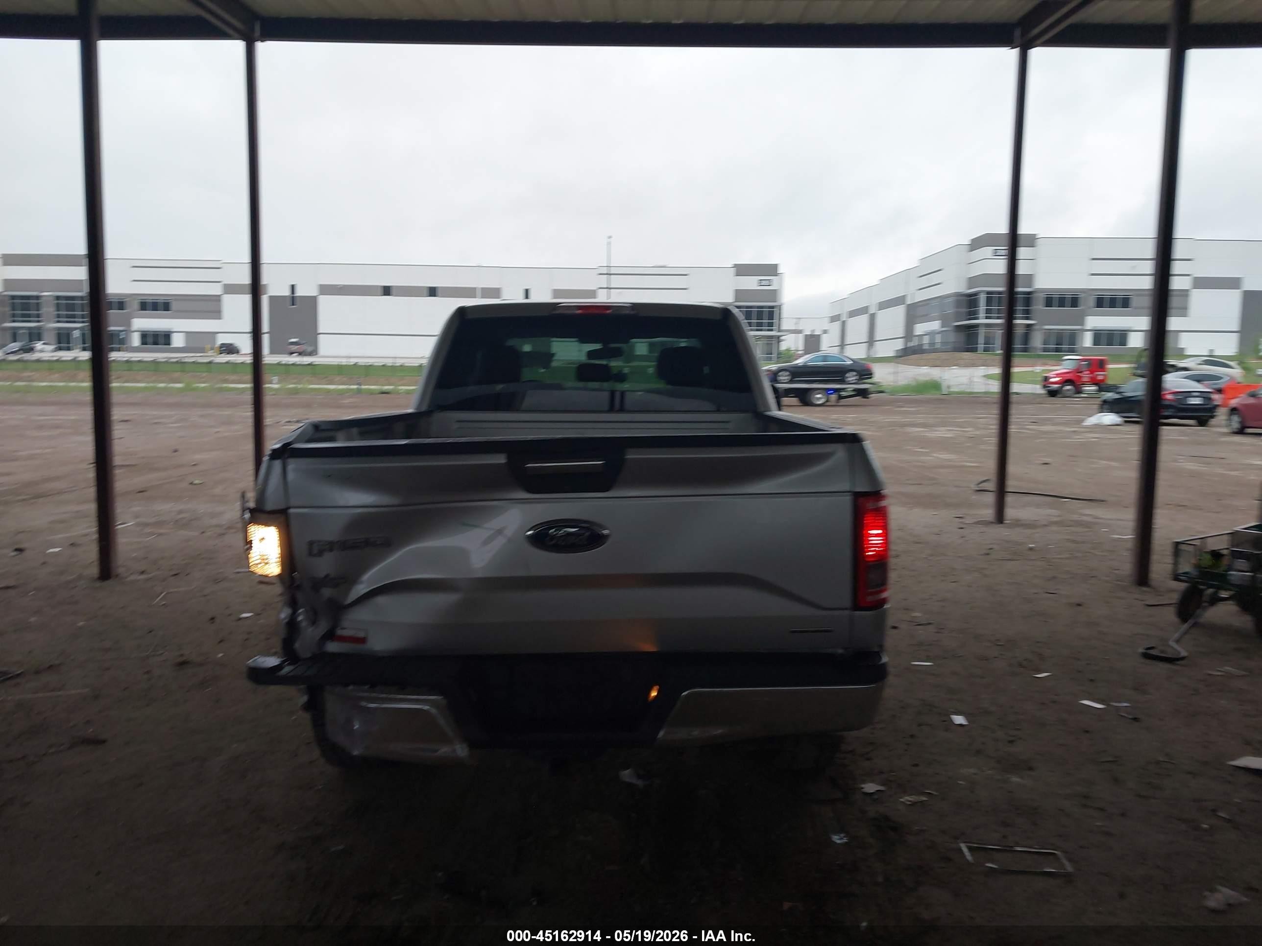 2015 Ford F-150 Xlt Silver vin: 1FTEX1C88FKD78198