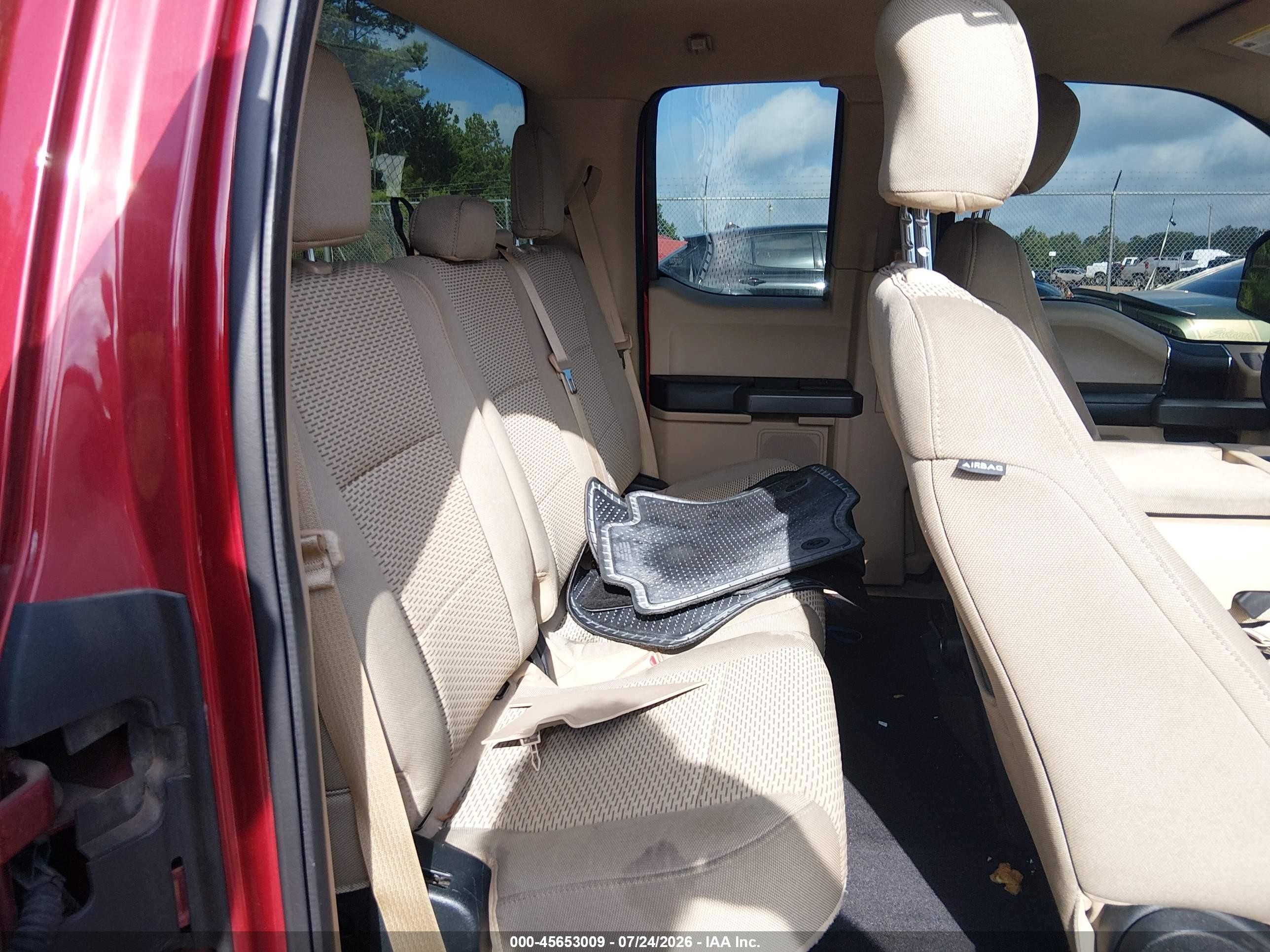 2015 Ford F-150 Xlt Red vin: 1FTEX1C88FKE97594