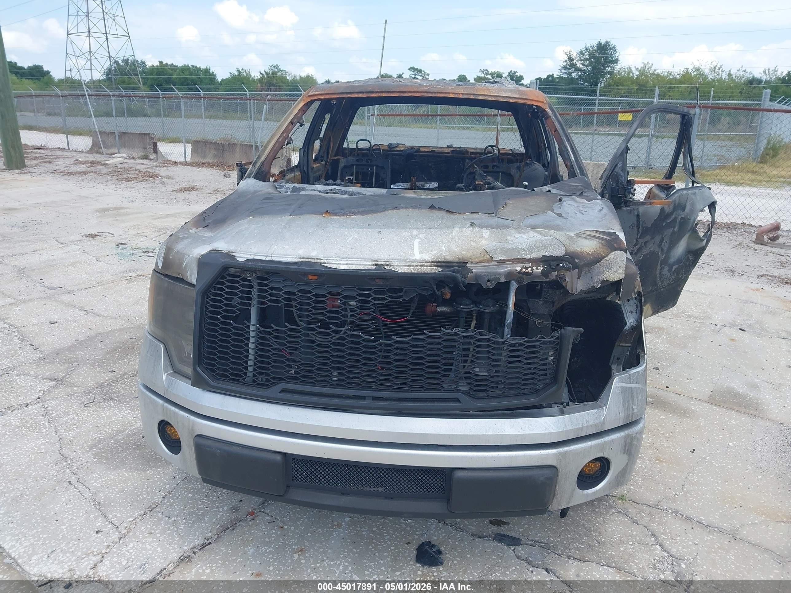 2010 Ford F-150 Fx2 Sport/stx/xl/xlt Silver vin: 1FTEX1C89AFA85279