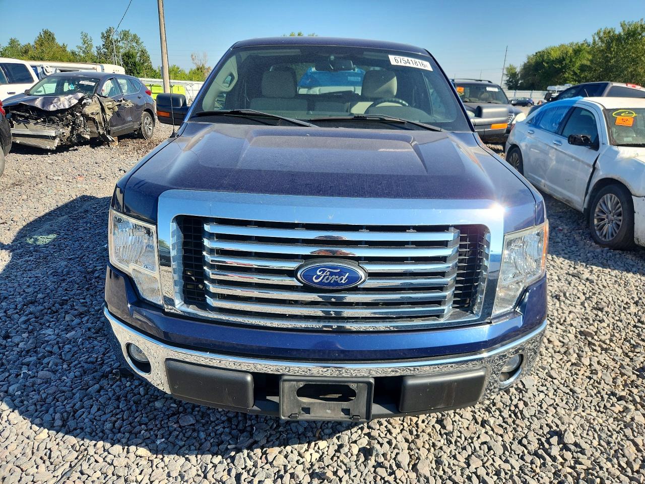 2010 Ford F150 Blue vin: 1FTEX1C89AFB04767
