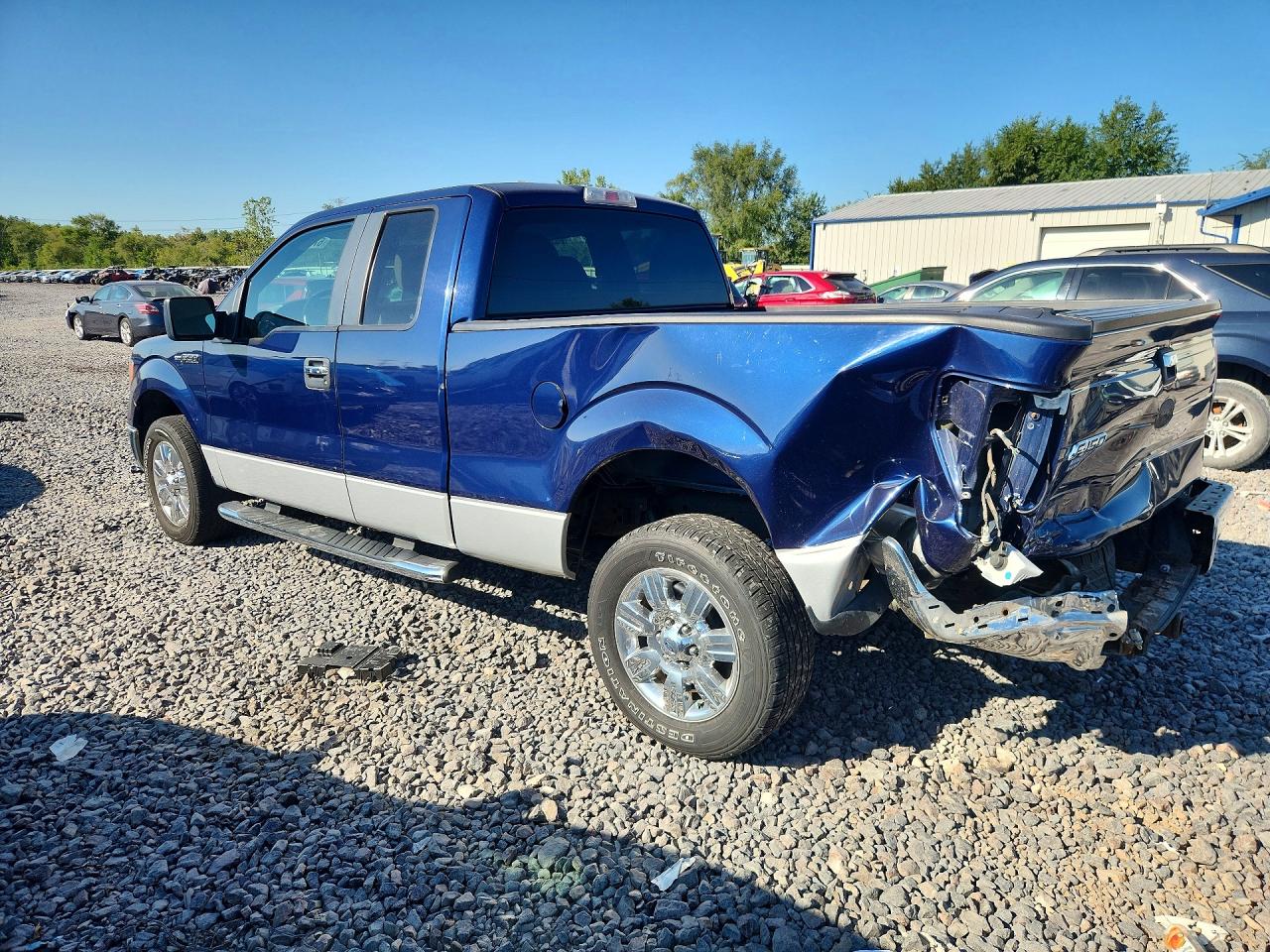 2010 Ford F150 Blue vin: 1FTEX1C89AFB04767