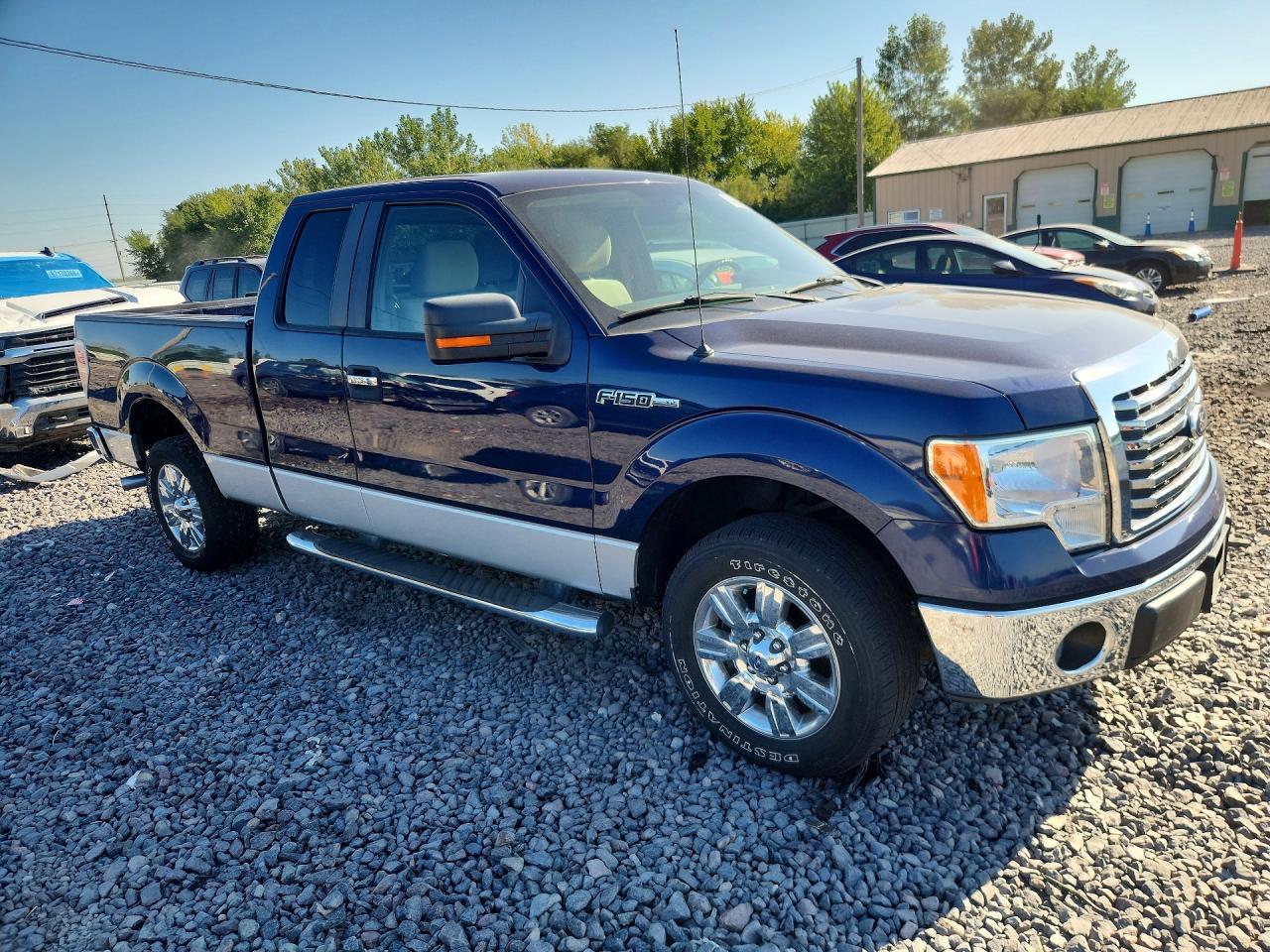 2010 Ford F150 Blue vin: 1FTEX1C89AFB04767