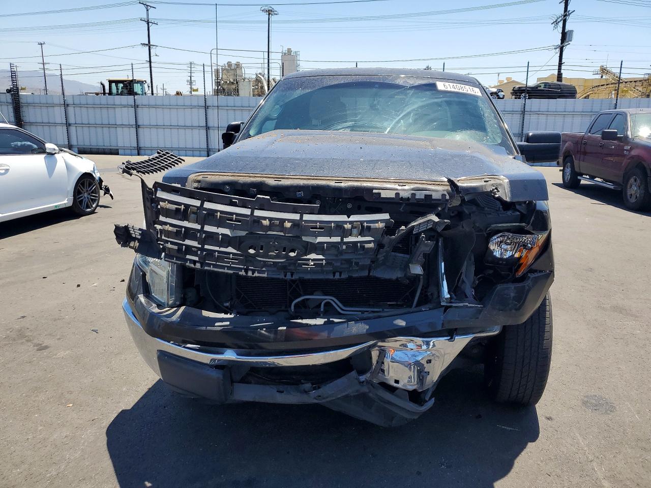 2010 Ford F150 Super Cab Black vin: 1FTEX1C89AKB48355