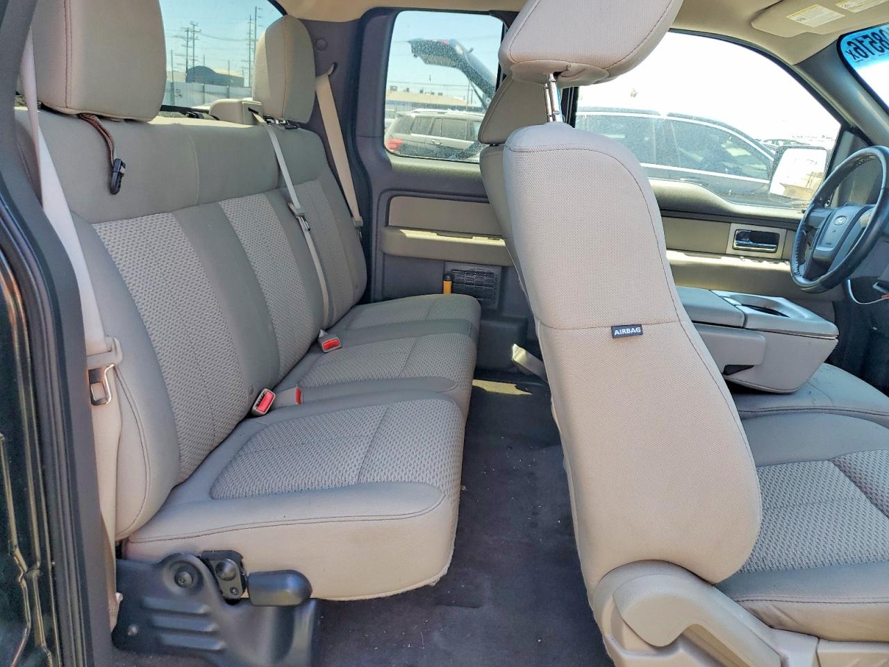 2010 Ford F150 Super Cab Black vin: 1FTEX1C89AKB48355