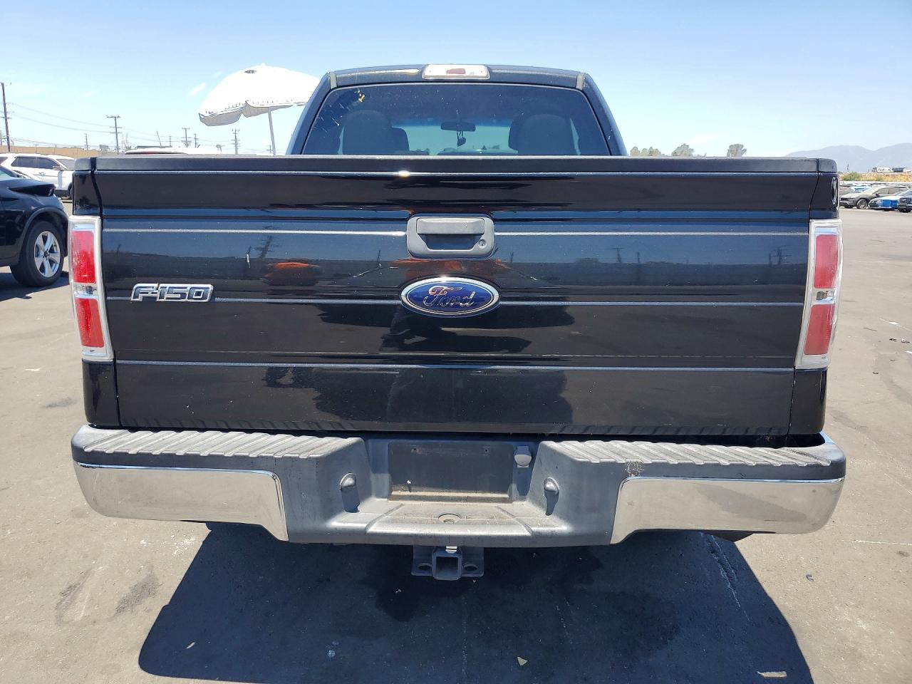2010 Ford F150 Super Cab Black vin: 1FTEX1C89AKB48355