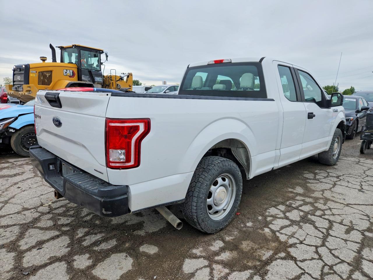 2015 Ford F 150  Stx White vin: 1FTEX1C89FFB70923