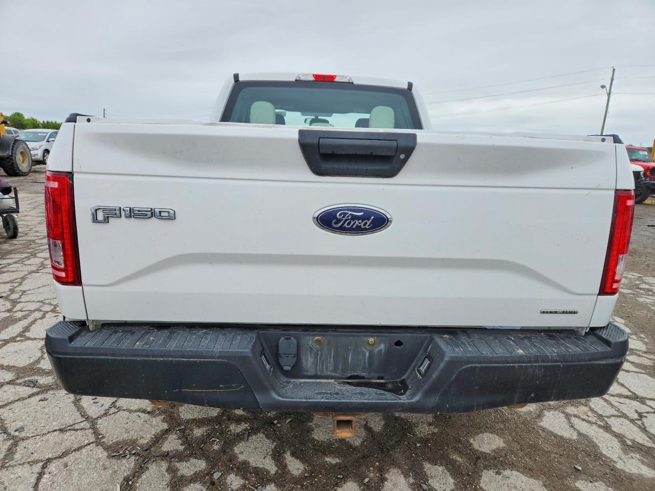 2015 Ford F 150  Stx White vin: 1FTEX1C89FFB70923