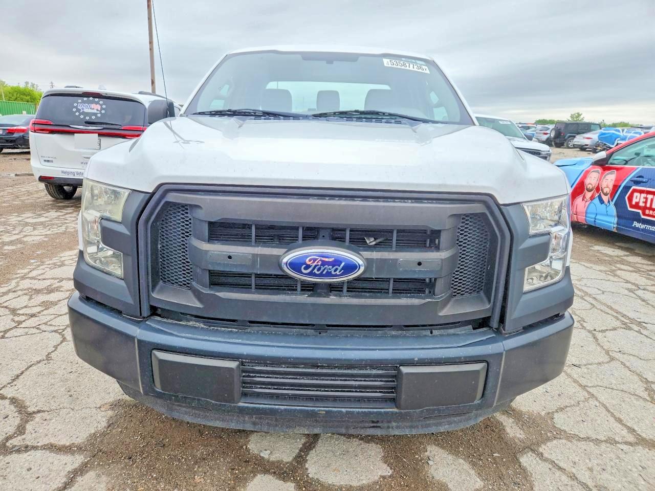 2015 Ford F 150  Stx White vin: 1FTEX1C89FFB70923