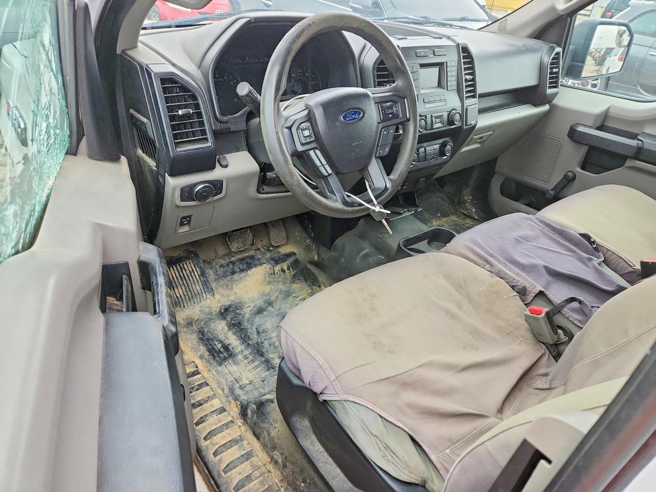 2015 Ford F 150  Stx White vin: 1FTEX1C89FFB70923
