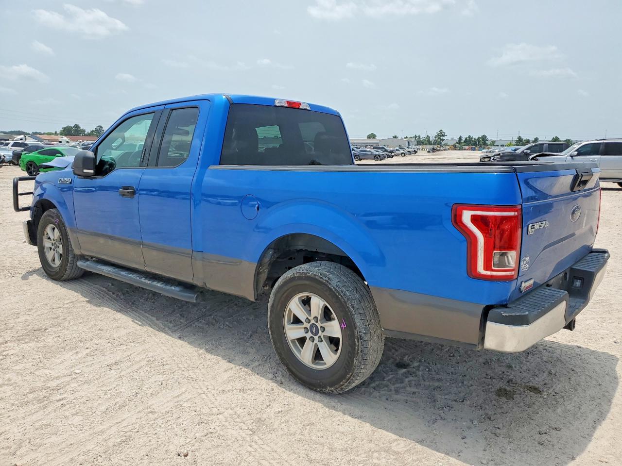 2015 Ford F150 Super Cab Blue vin: 1FTEX1C89FKD08306