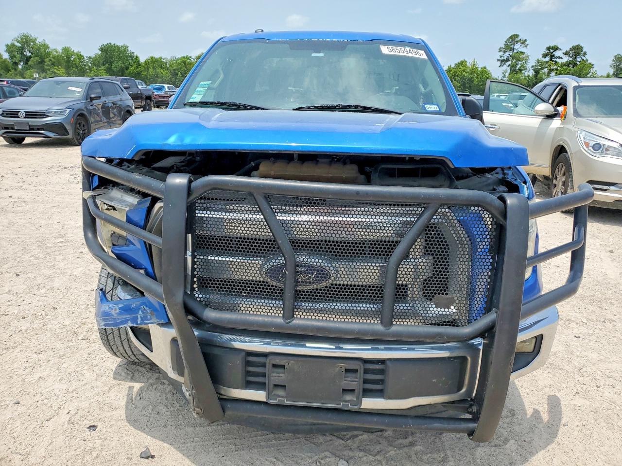 2015 Ford F150 Super Cab Blue vin: 1FTEX1C89FKD08306