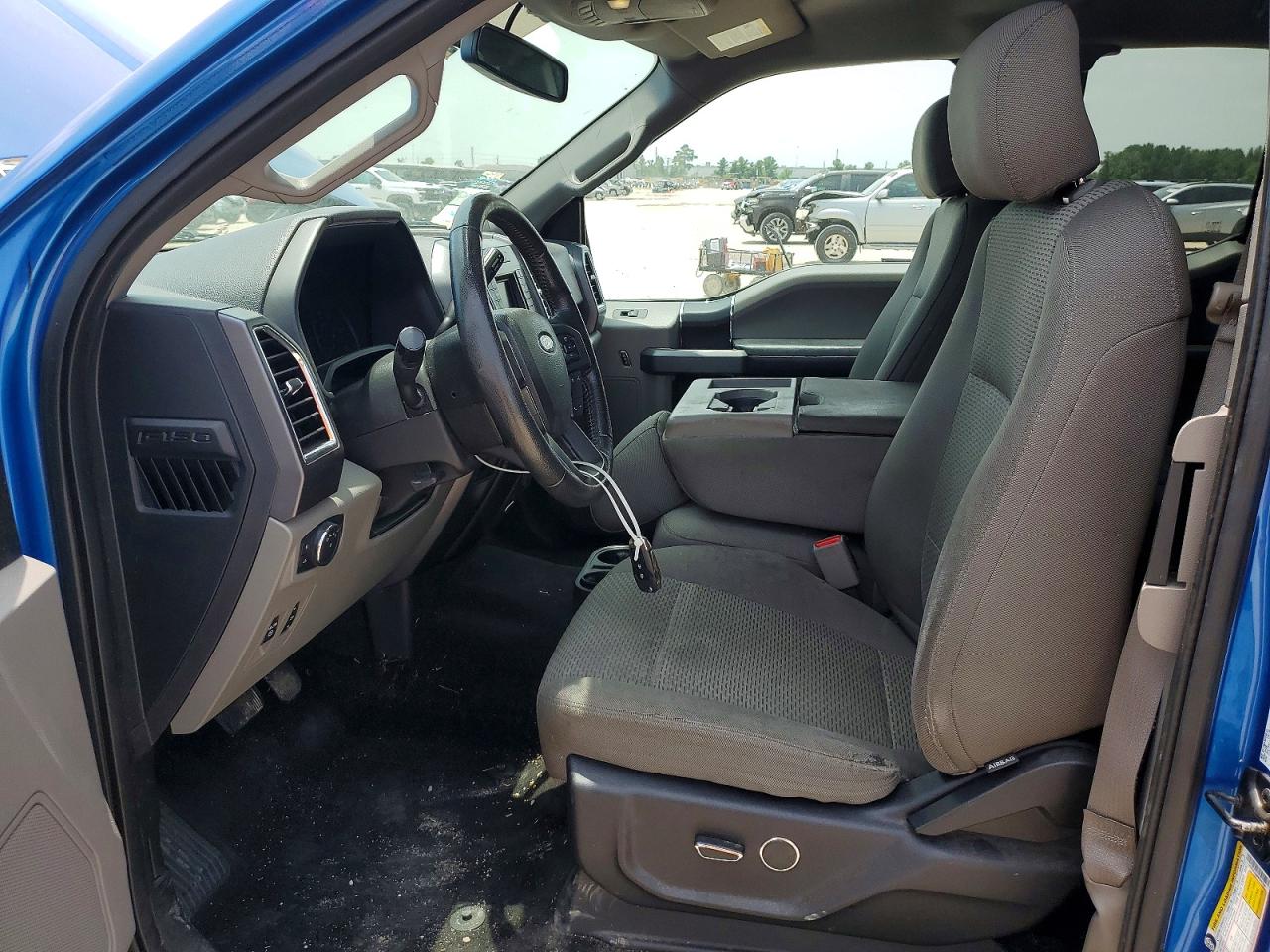 2015 Ford F150 Super Cab Blue vin: 1FTEX1C89FKD08306