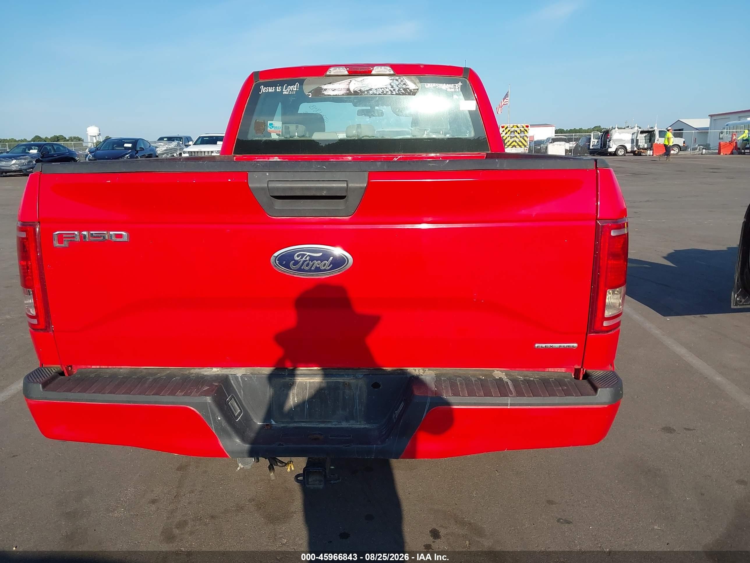 2015 Ford F-150 Xl Красный vin: 1FTEX1C89FKD71650