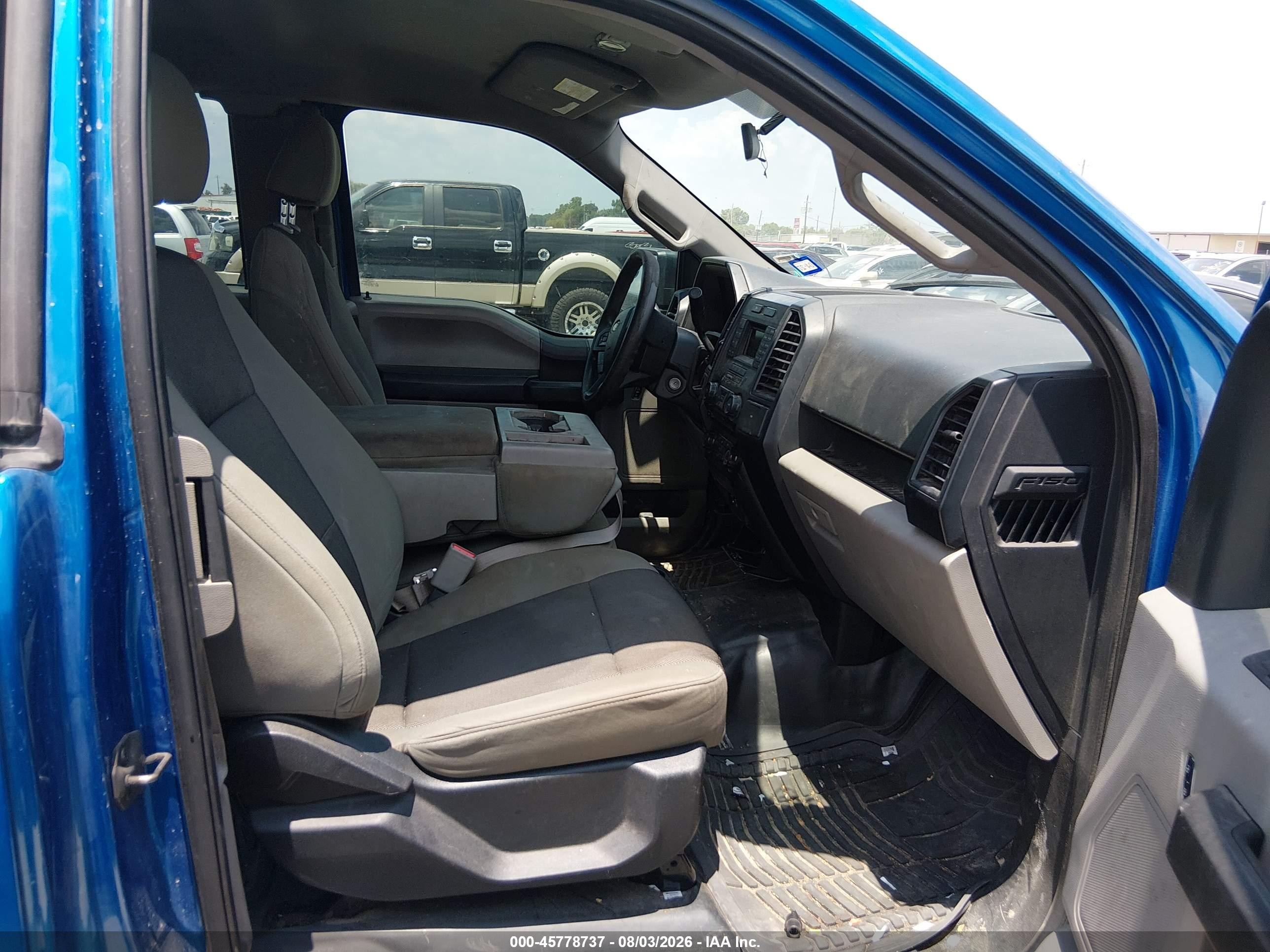 2015 Ford F-150 Xl Blue vin: 1FTEX1C89FKF02995