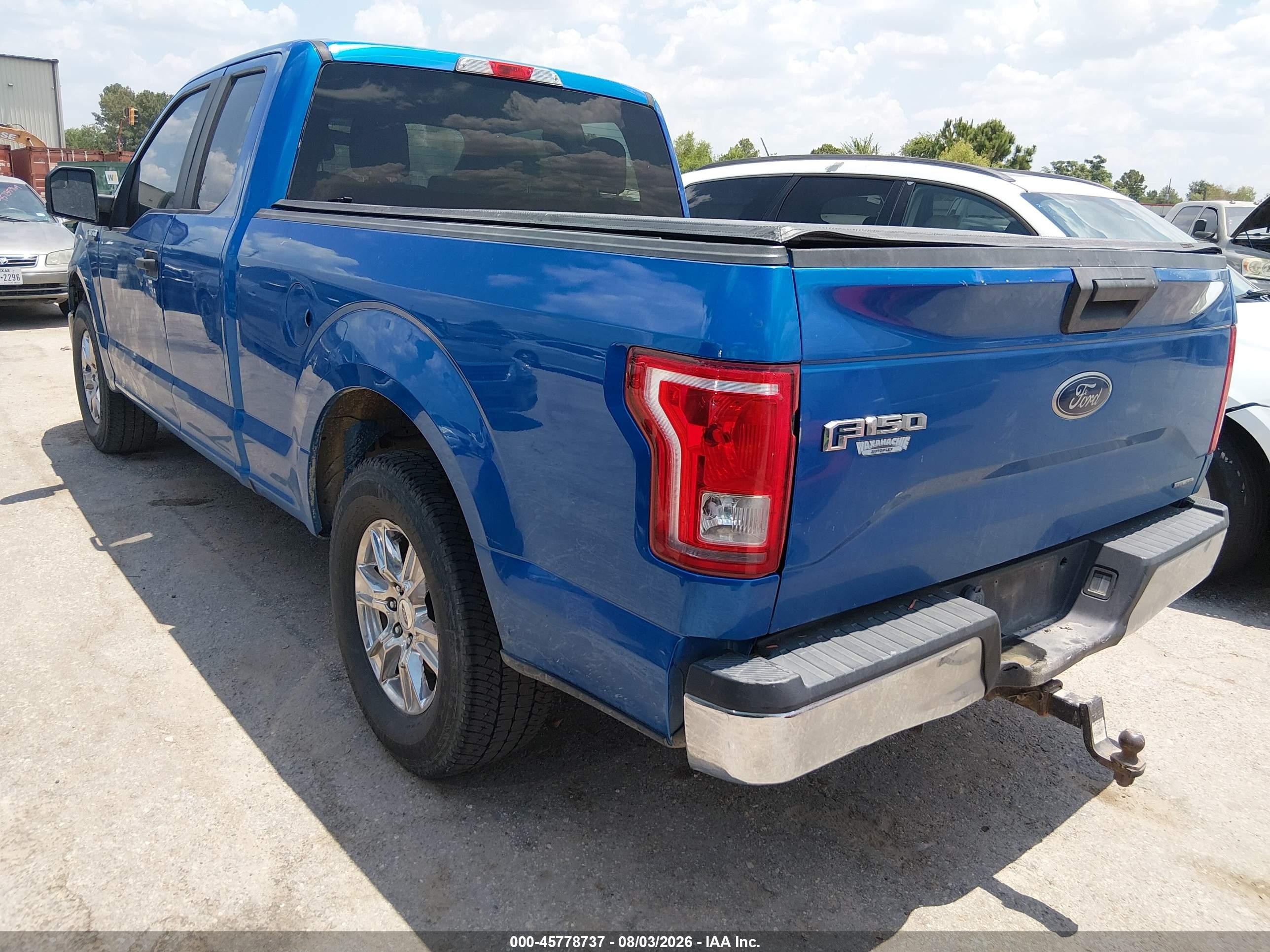 2015 Ford F-150 Xl Blue vin: 1FTEX1C89FKF02995