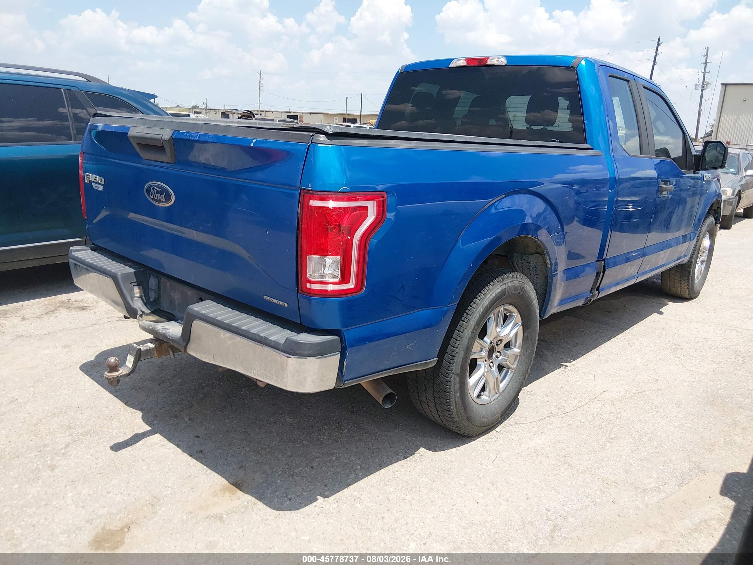 2015 Ford F-150 Xl Blue vin: 1FTEX1C89FKF02995