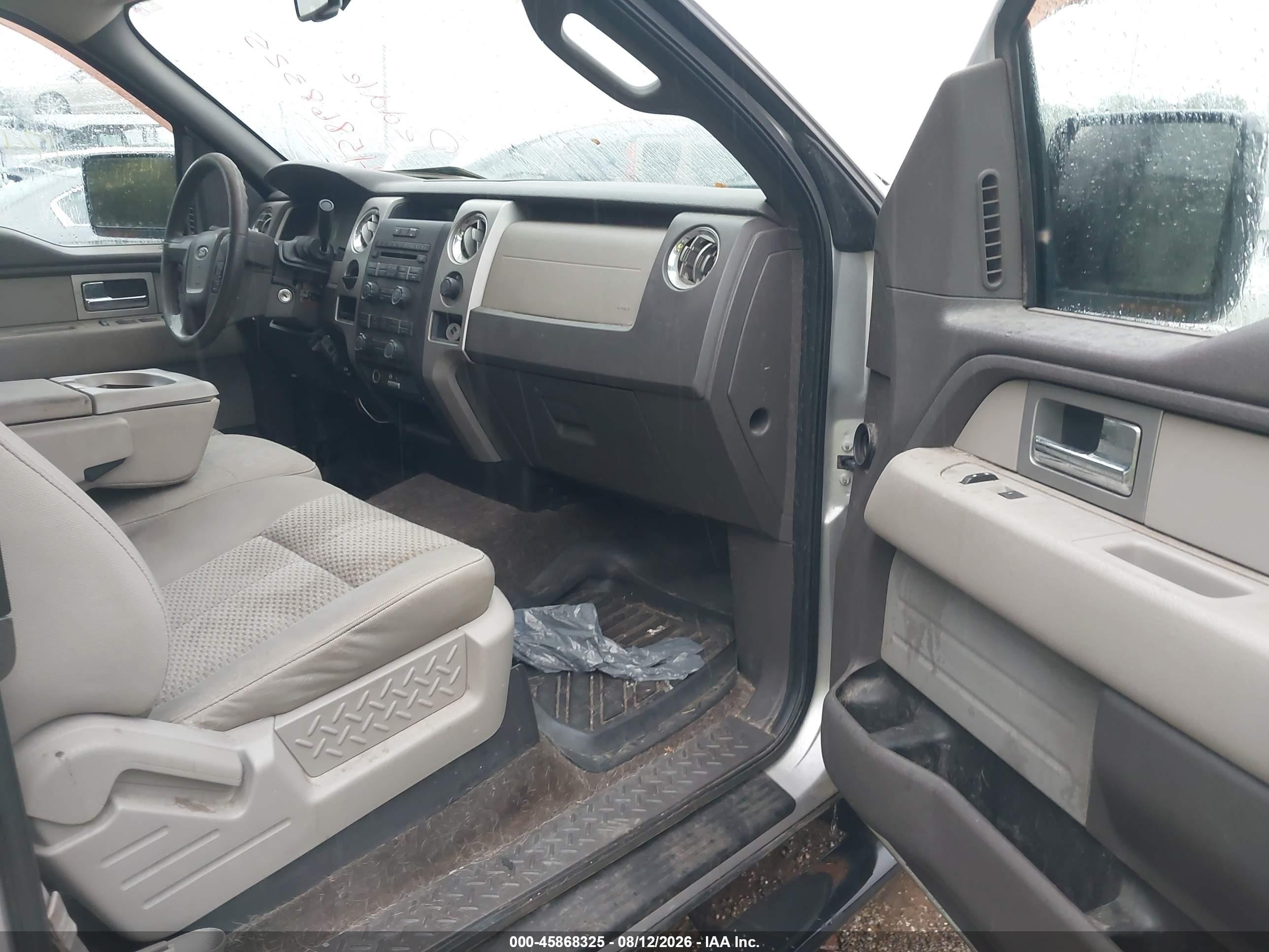 2010 Ford F-150 Fx2 Sport/stx/xl/xlt Silver vin: 1FTEX1C8XAFA39895