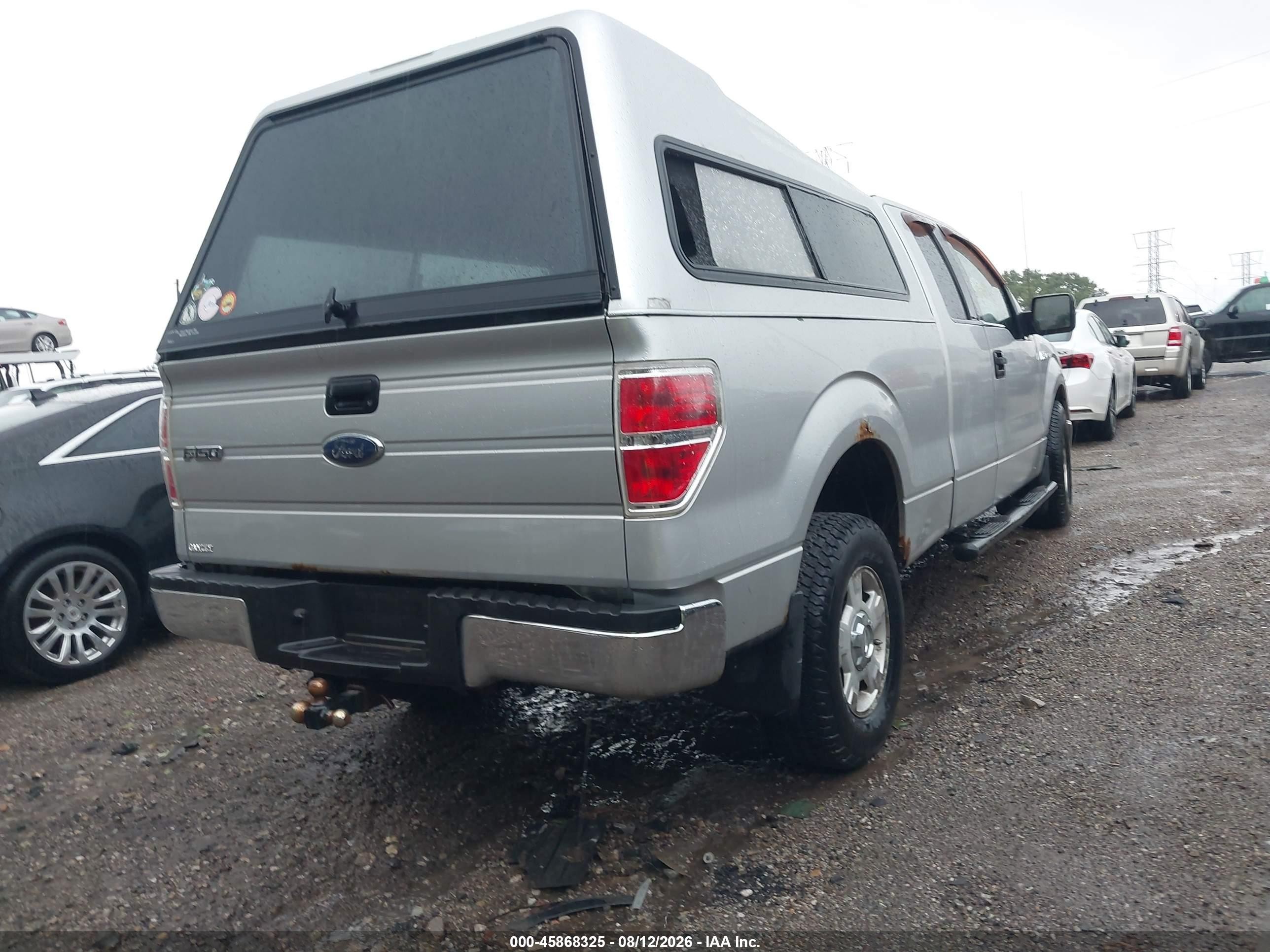 2010 Ford F-150 Fx2 Sport/stx/xl/xlt Silver vin: 1FTEX1C8XAFA39895