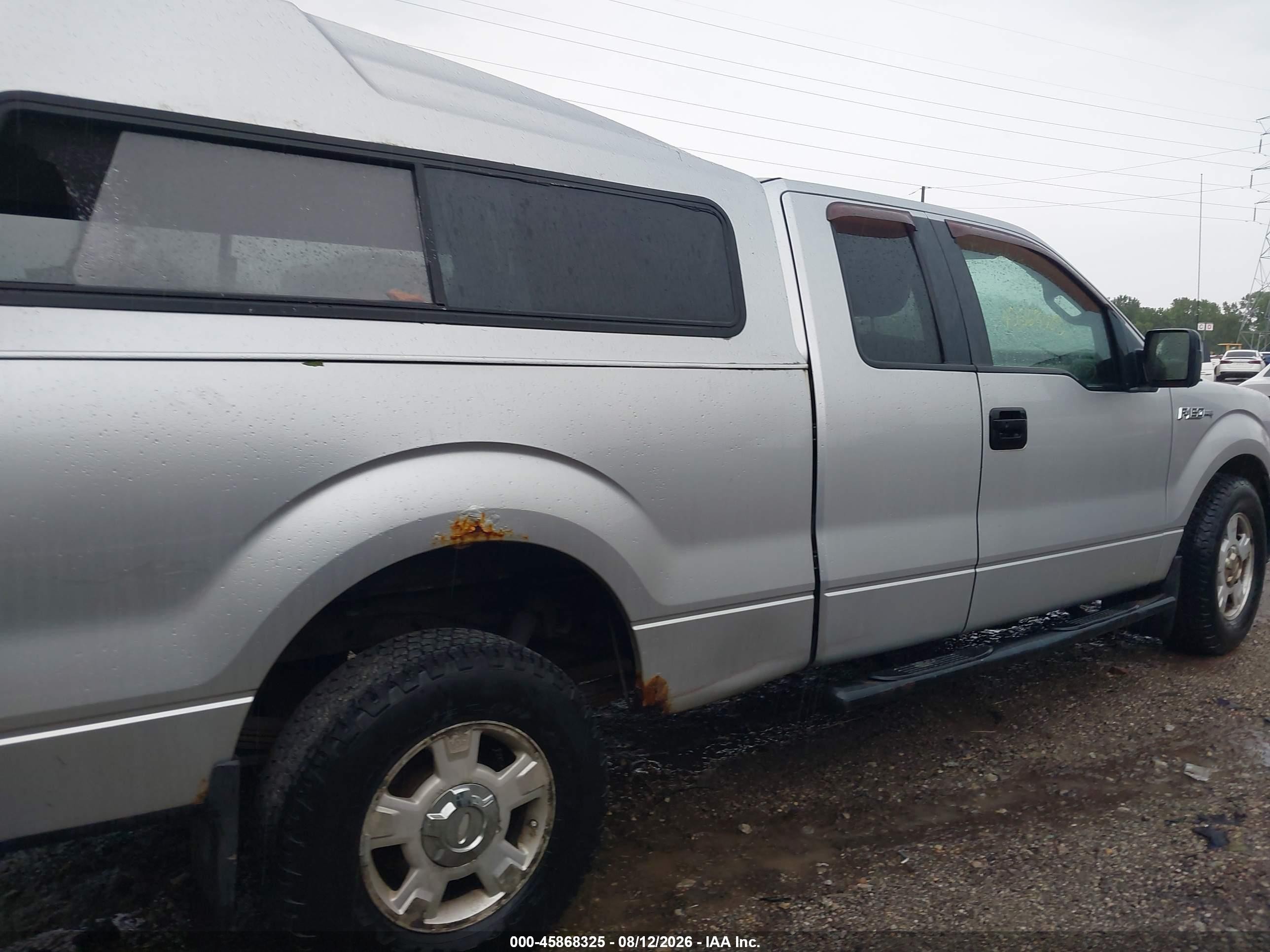 2010 Ford F-150 Fx2 Sport/stx/xl/xlt Silver vin: 1FTEX1C8XAFA39895