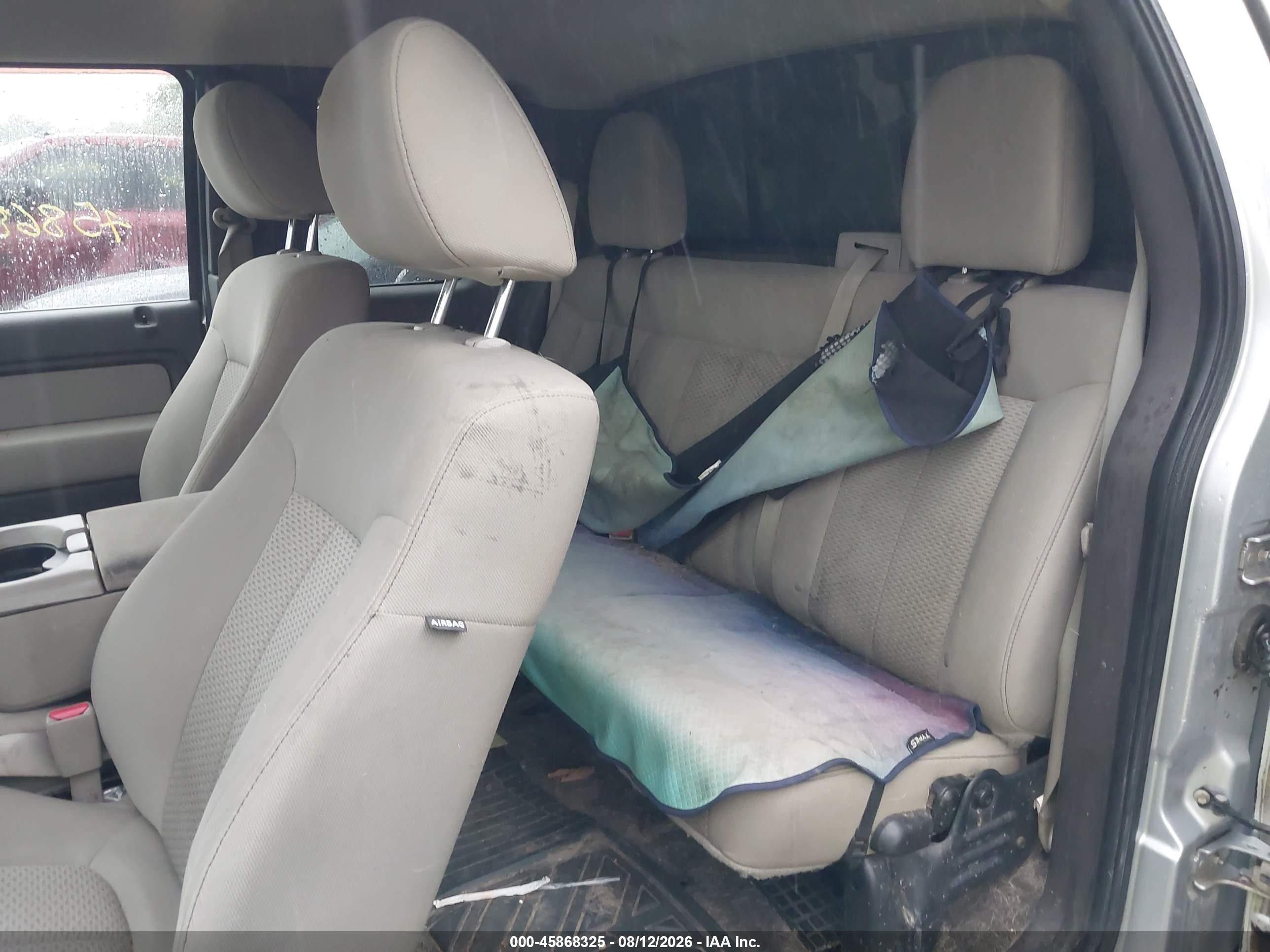 2010 Ford F-150 Fx2 Sport/stx/xl/xlt Silver vin: 1FTEX1C8XAFA39895