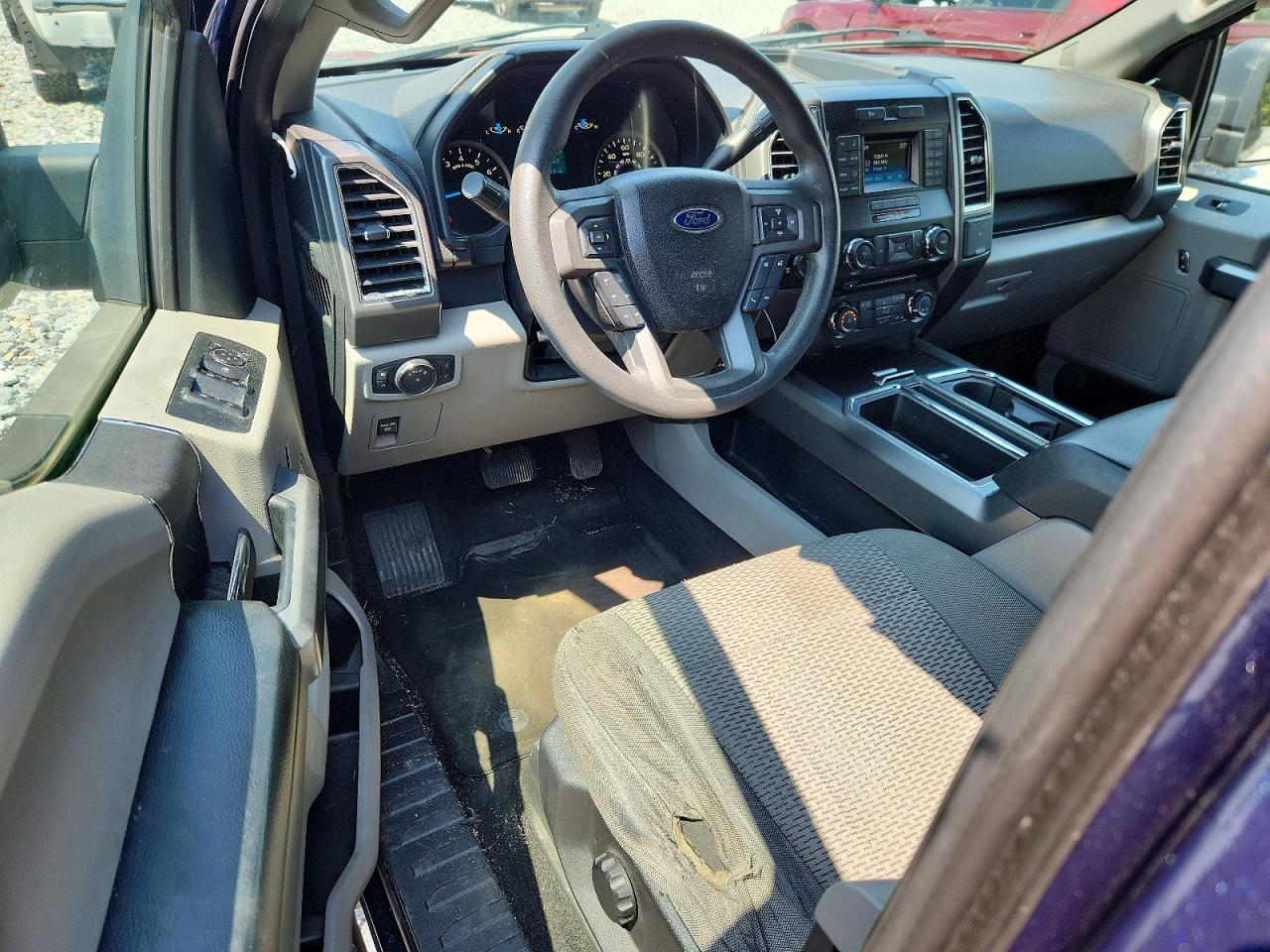 2015 Ford F150 Super Cab Blue vin: 1FTEX1C8XFFA48104