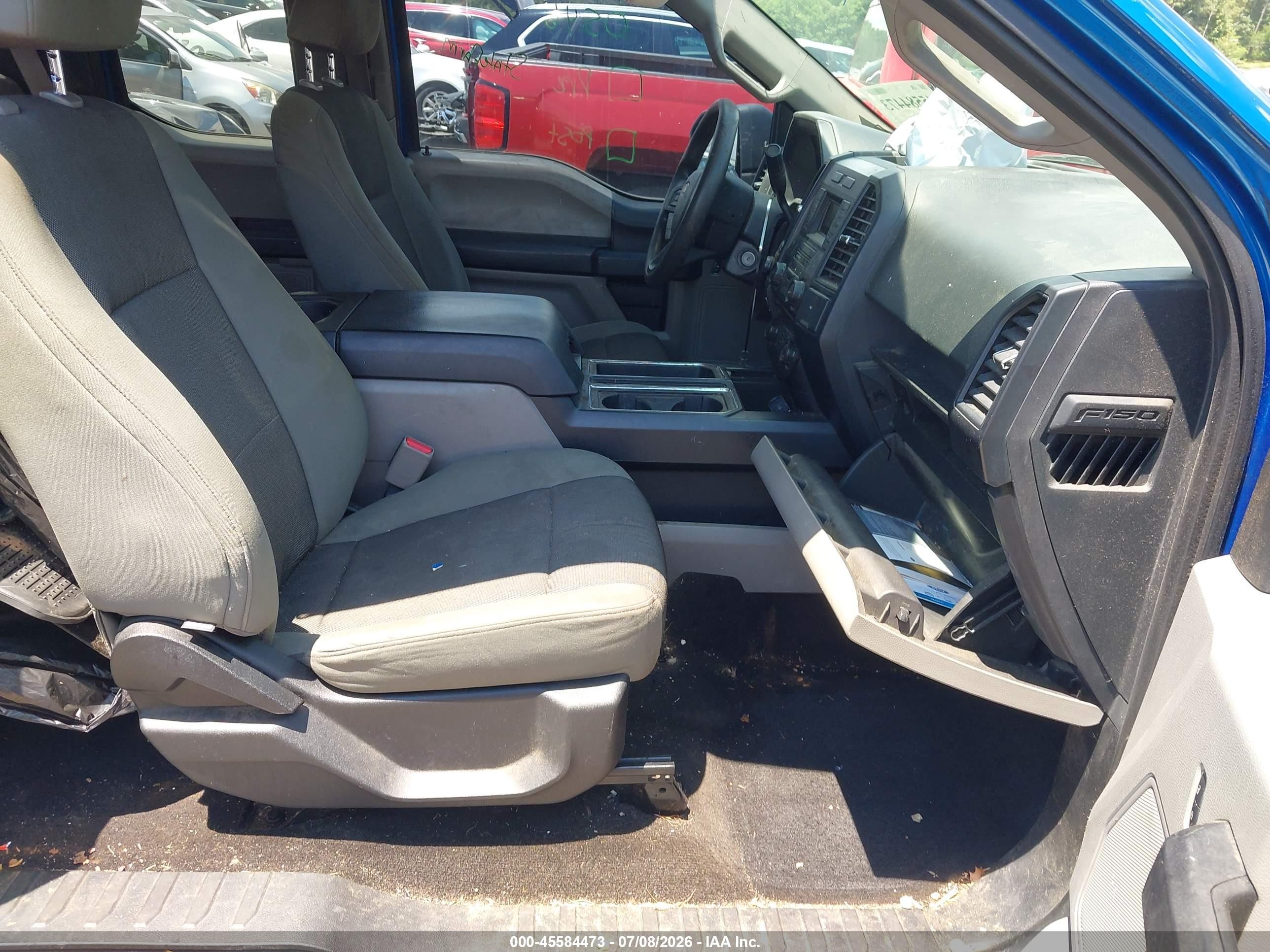 2015 Ford F-150 Xl/xlt Blue vin: 1FTEX1C8XFKD33103