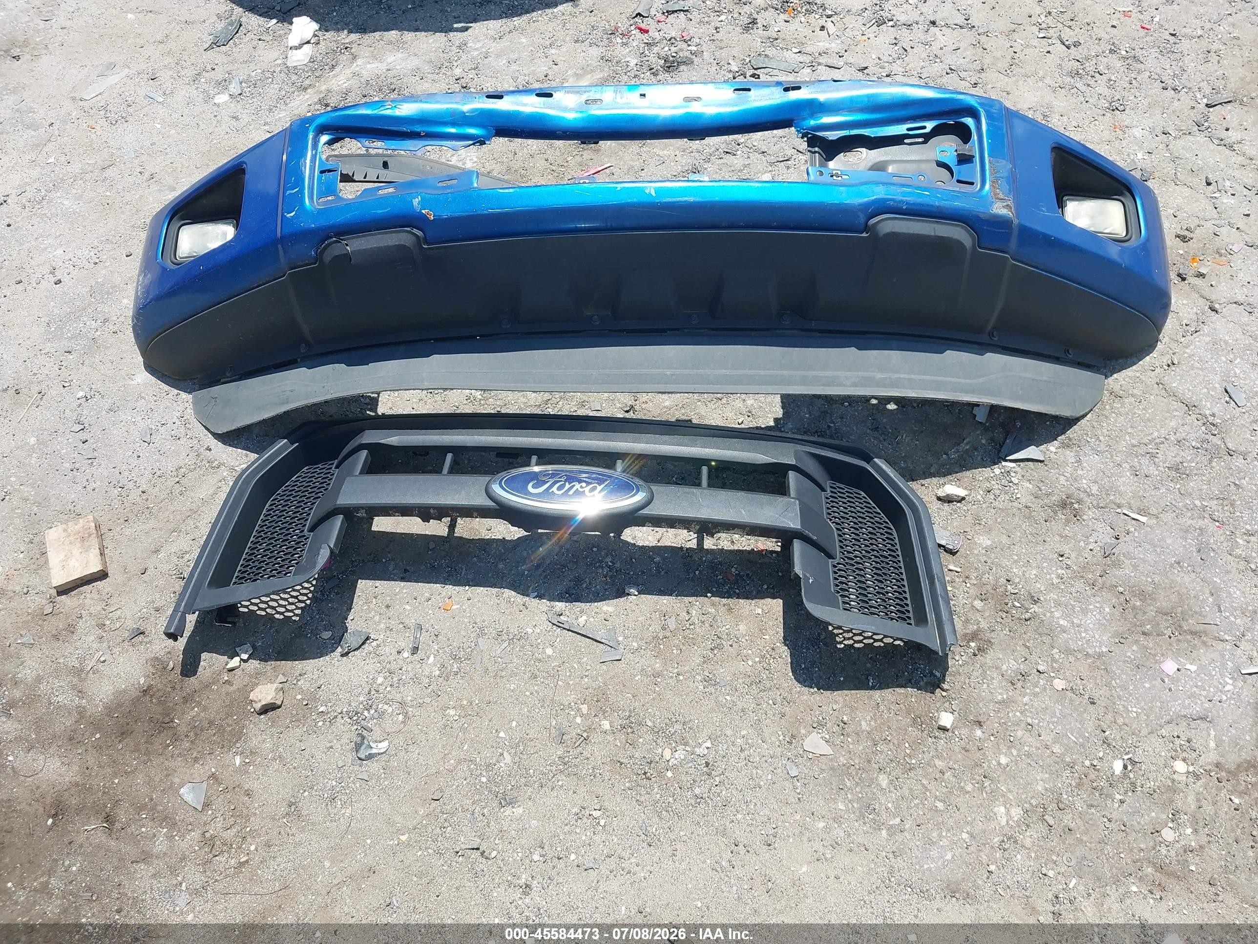 2015 Ford F-150 Xl/xlt Blue vin: 1FTEX1C8XFKD33103