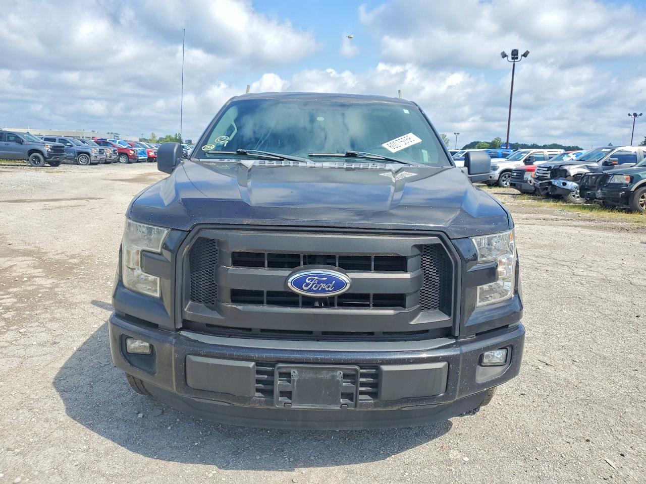 2015 Ford F150 Super Cab Black vin: 1FTEX1C8XFKD76307