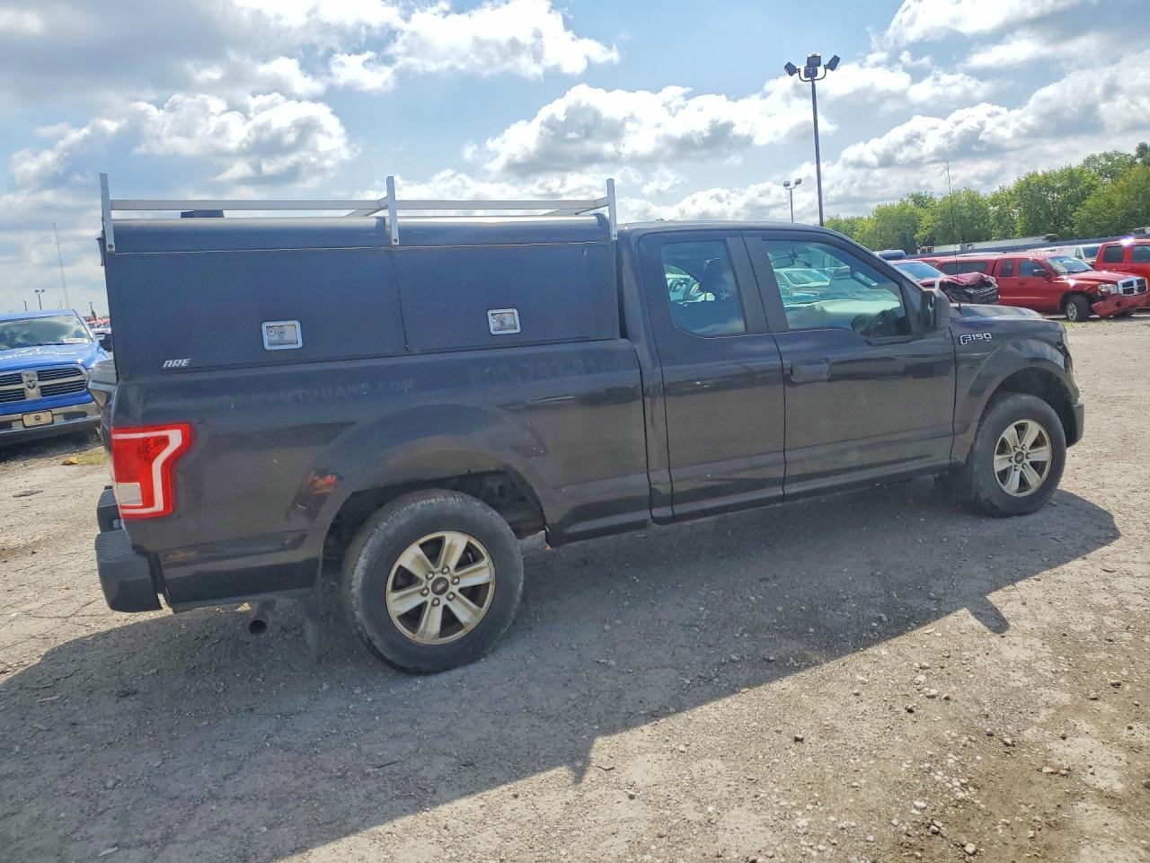 2015 Ford F150 Super Cab Black vin: 1FTEX1C8XFKD76307