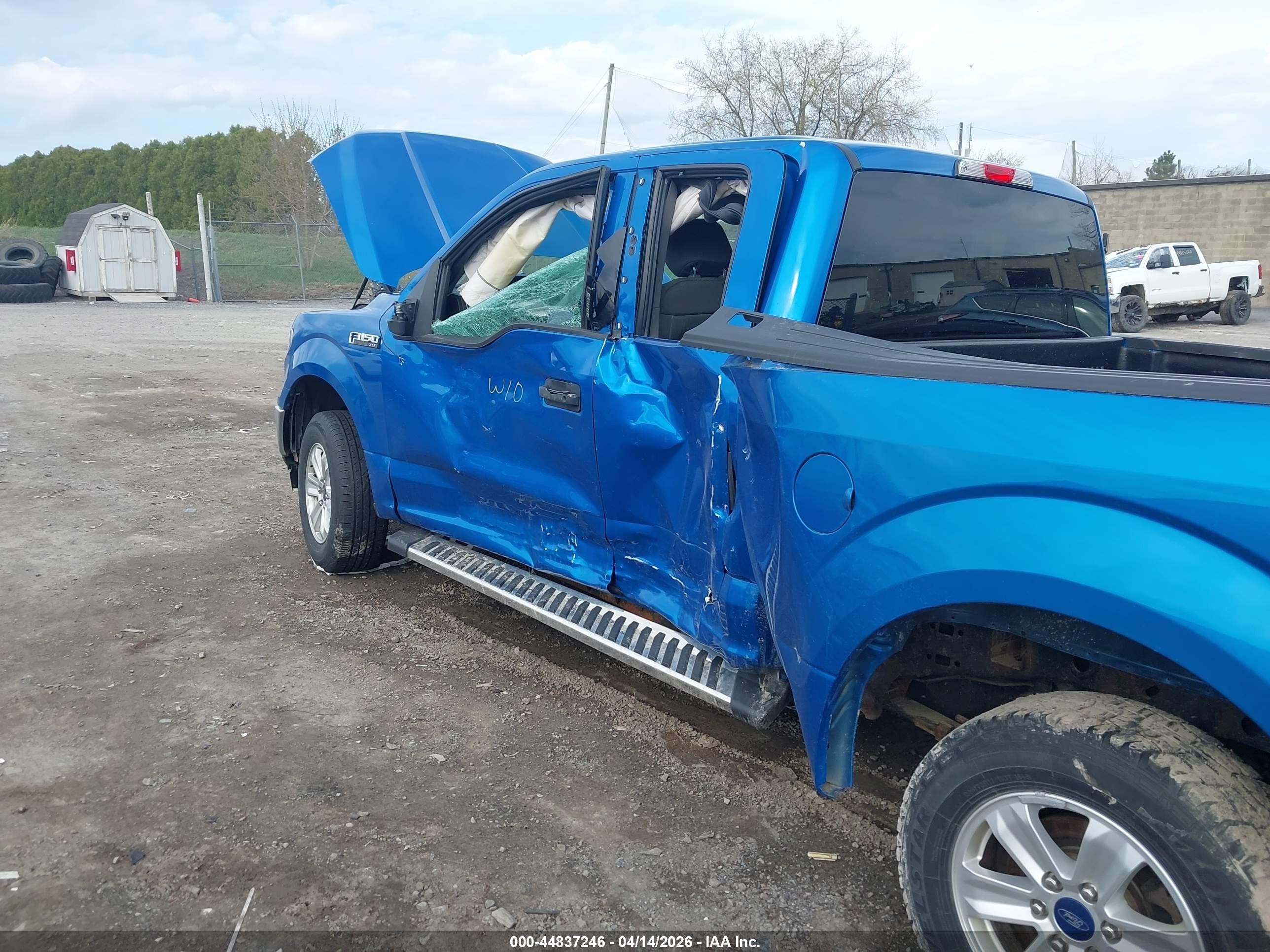 2019 Ford F-150 Xlt Blue vin: 1FTEX1CB4KFB65120