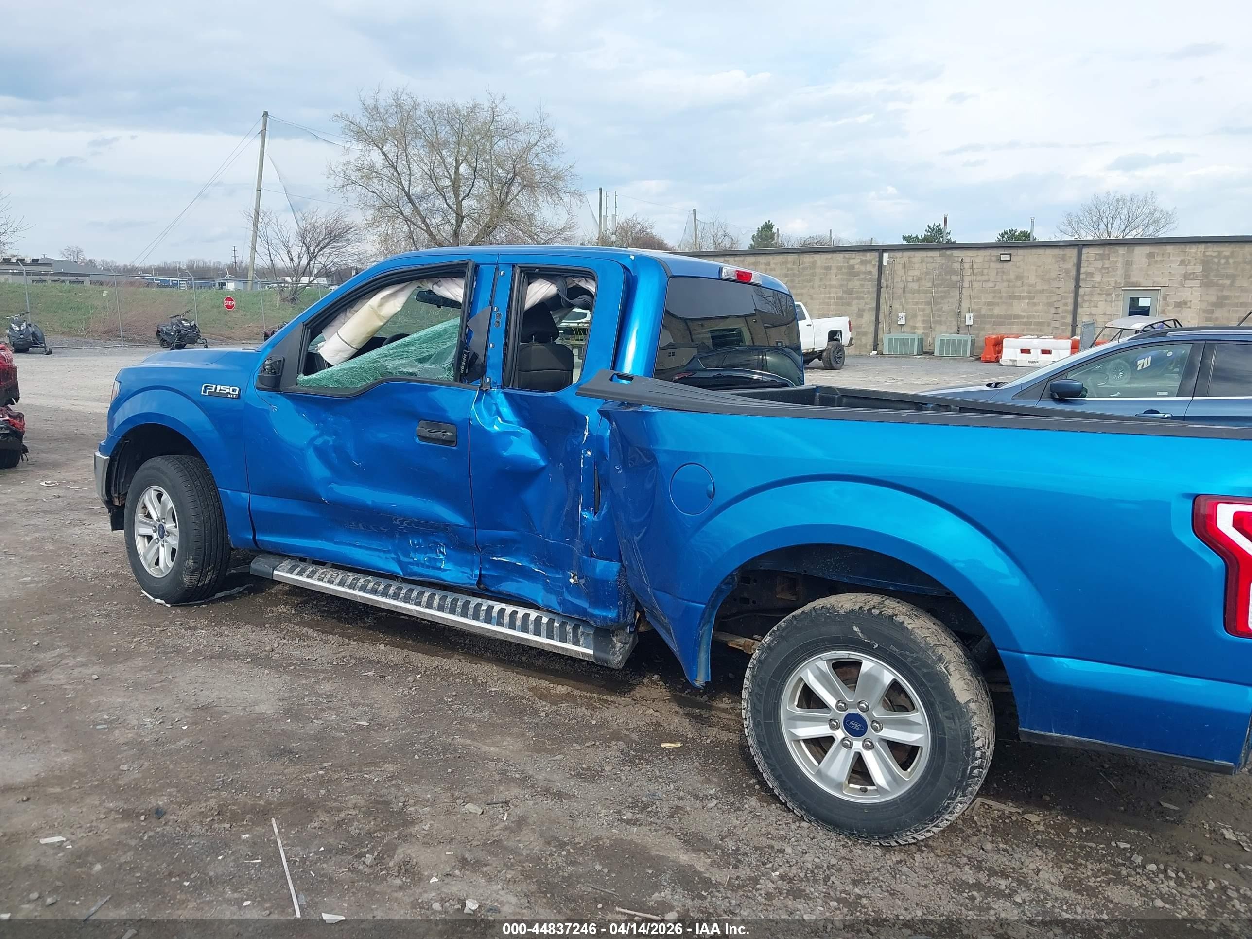 2019 Ford F-150 Xlt Blue vin: 1FTEX1CB4KFB65120
