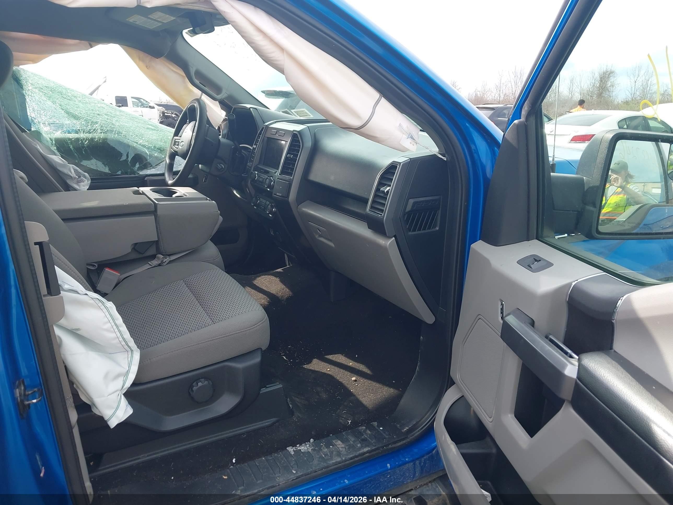 2019 Ford F-150 Xlt Blue vin: 1FTEX1CB4KFB65120