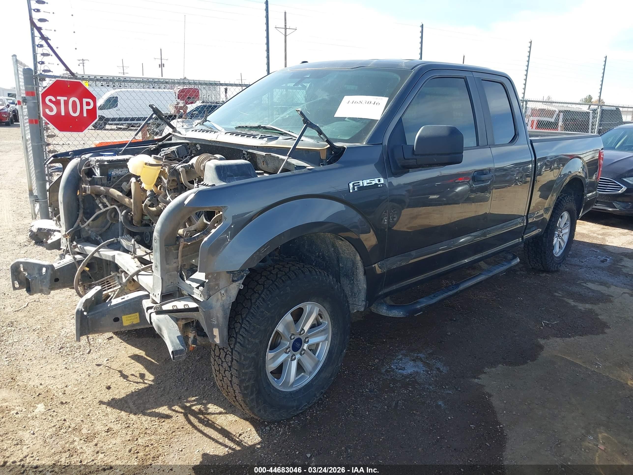 2019 Ford F-150 Xl Gray vin: 1FTEX1CB4KKC30474