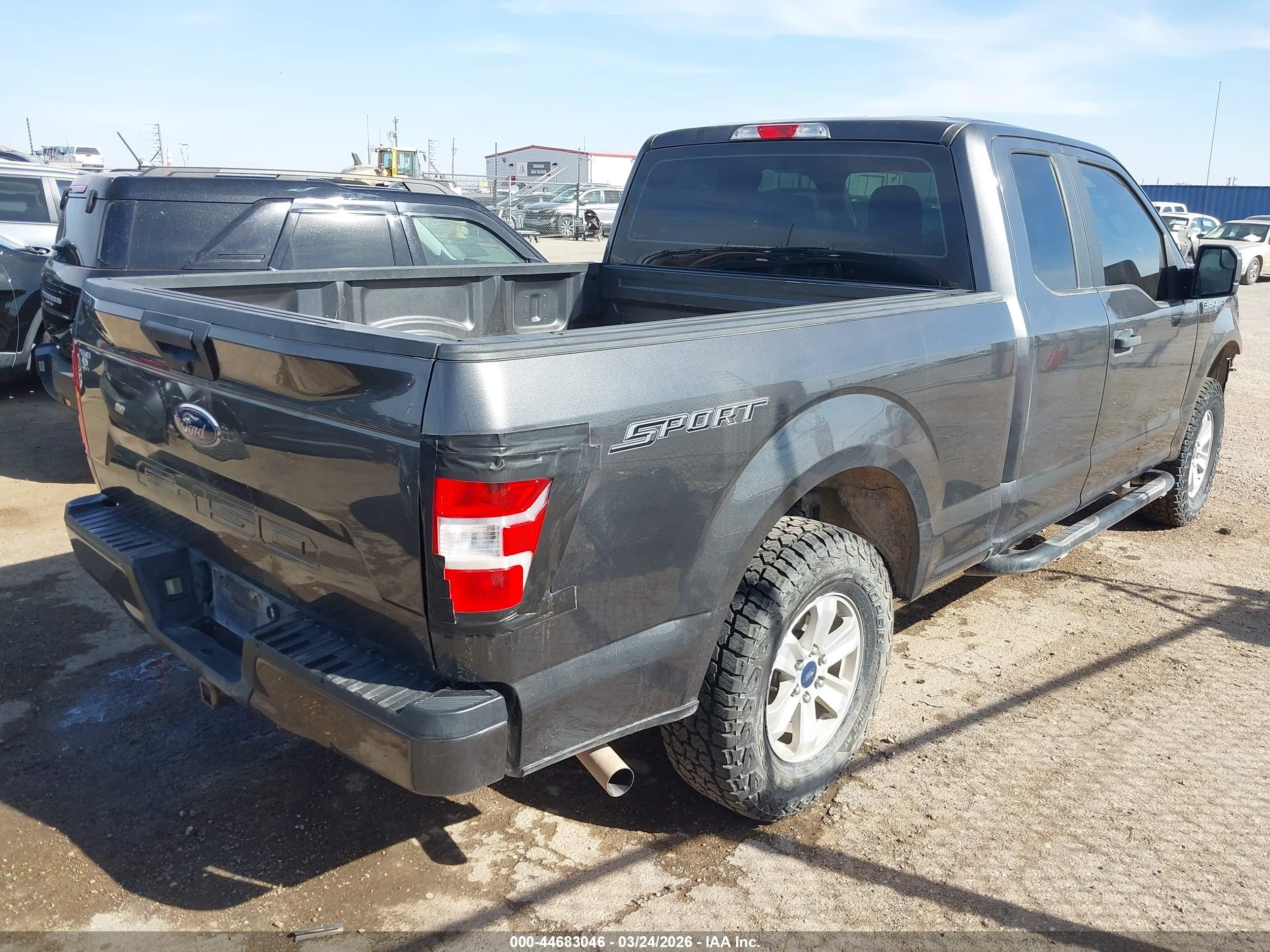 2019 Ford F-150 Xl Gray vin: 1FTEX1CB4KKC30474