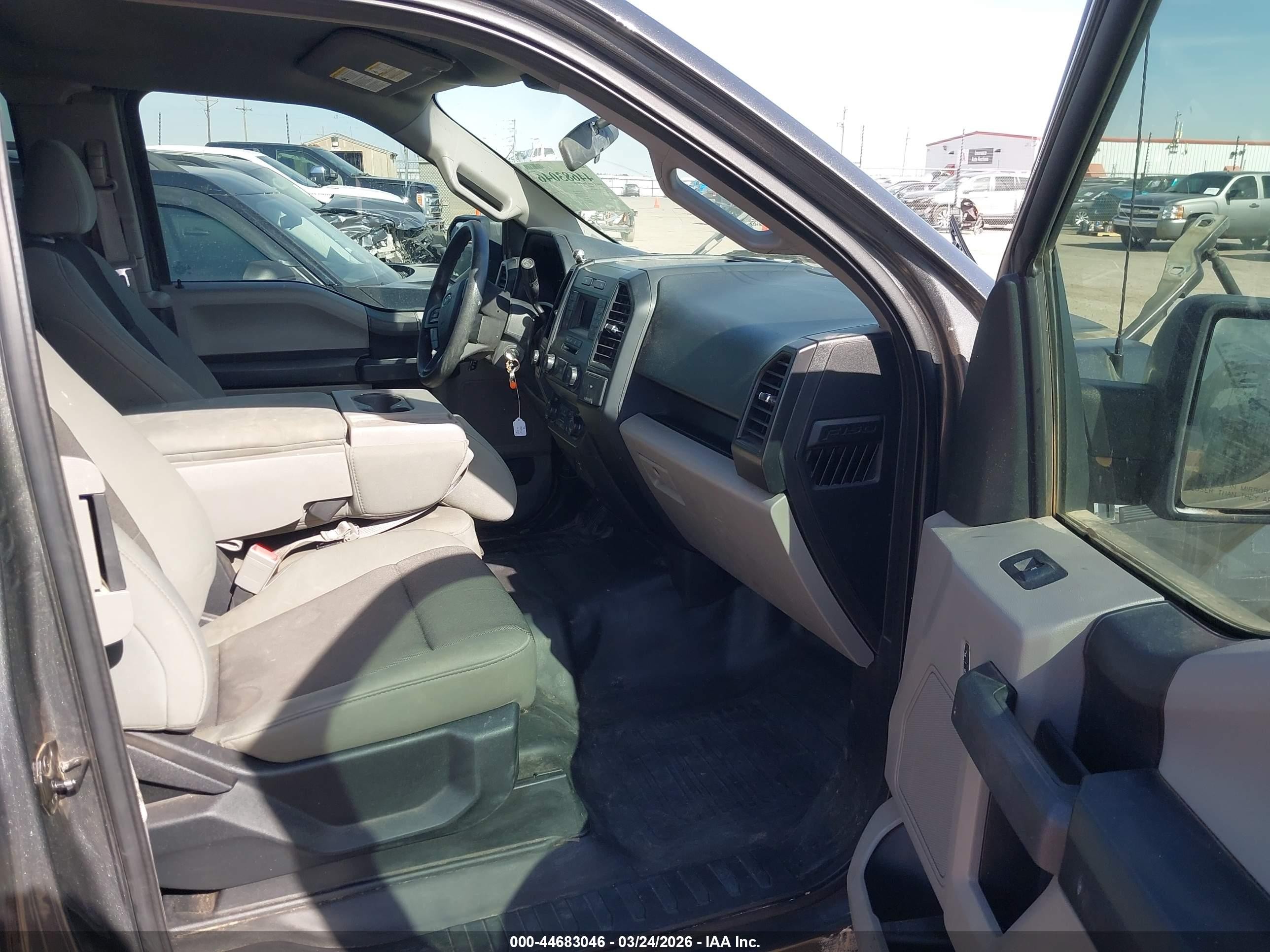2019 Ford F-150 Xl Gray vin: 1FTEX1CB4KKC30474