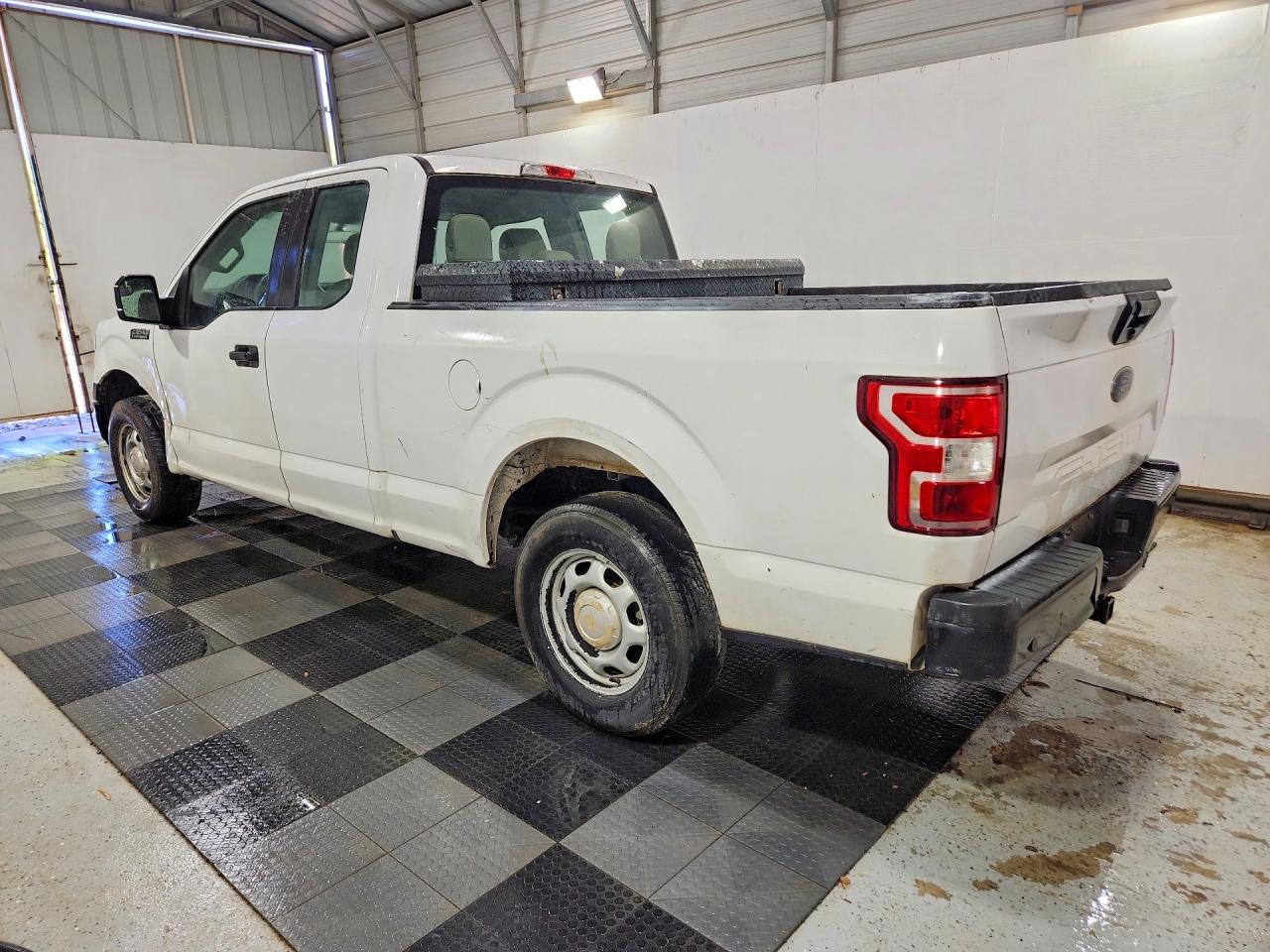 2019 Ford F150 Super Cab Белый vin: 1FTEX1CBXKKD47900