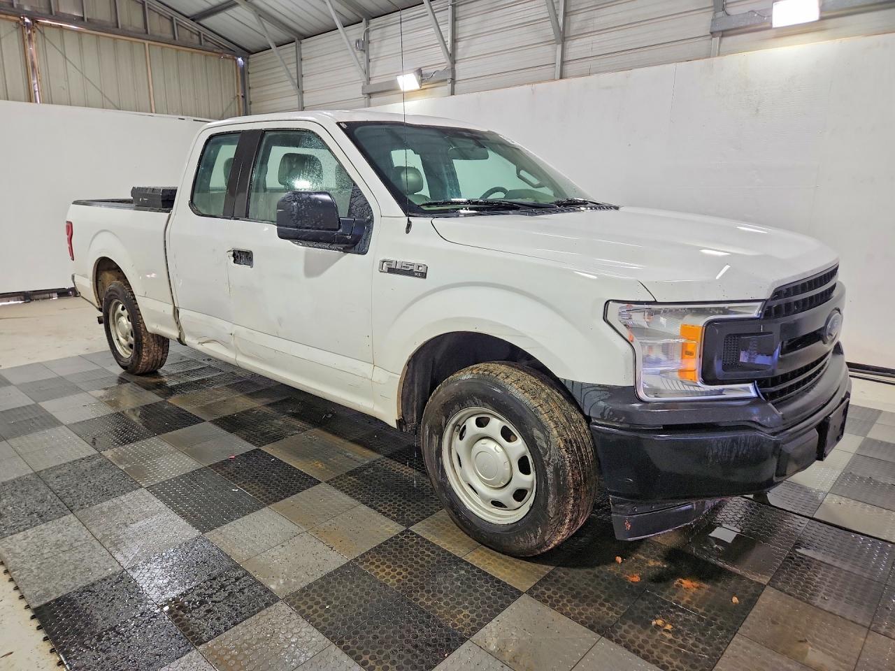 2019 Ford F150 Super Cab Белый vin: 1FTEX1CBXKKD47900