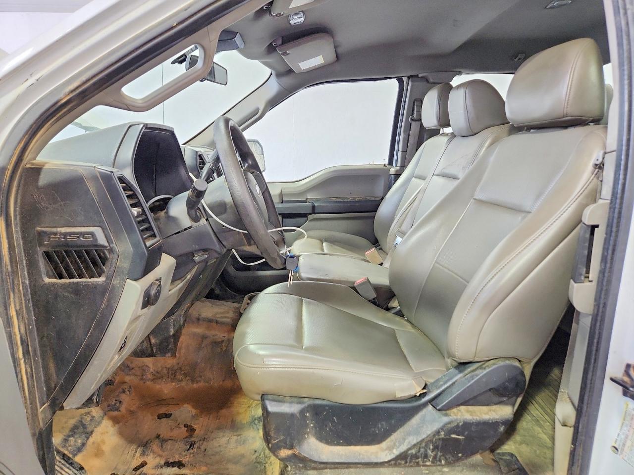 2019 Ford F150 Super Cab Белый vin: 1FTEX1CBXKKD47900