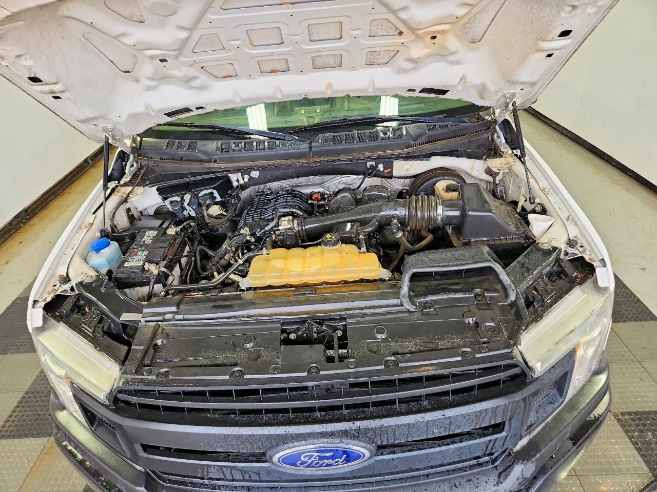 2019 Ford F150 Super Cab Белый vin: 1FTEX1CBXKKD47900