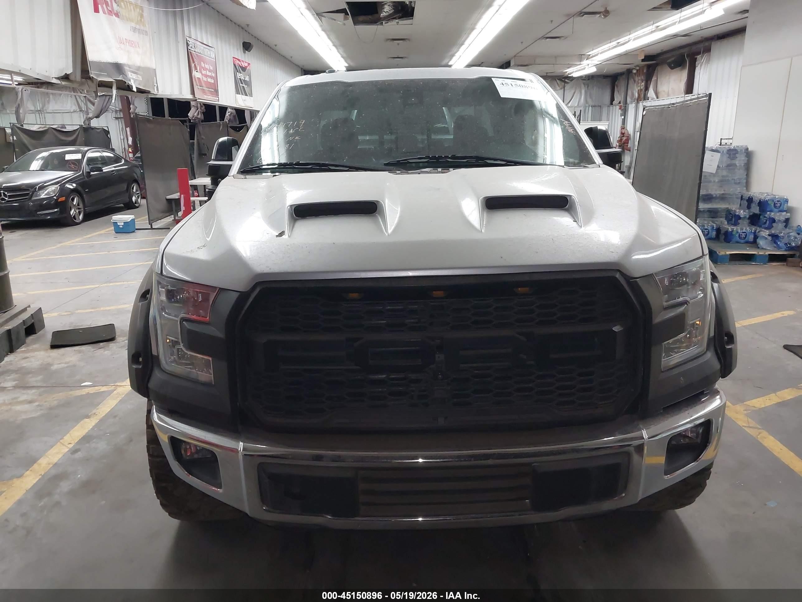 2015 Ford F-150 Lariat Gray vin: 1FTEX1CF1FKE66010