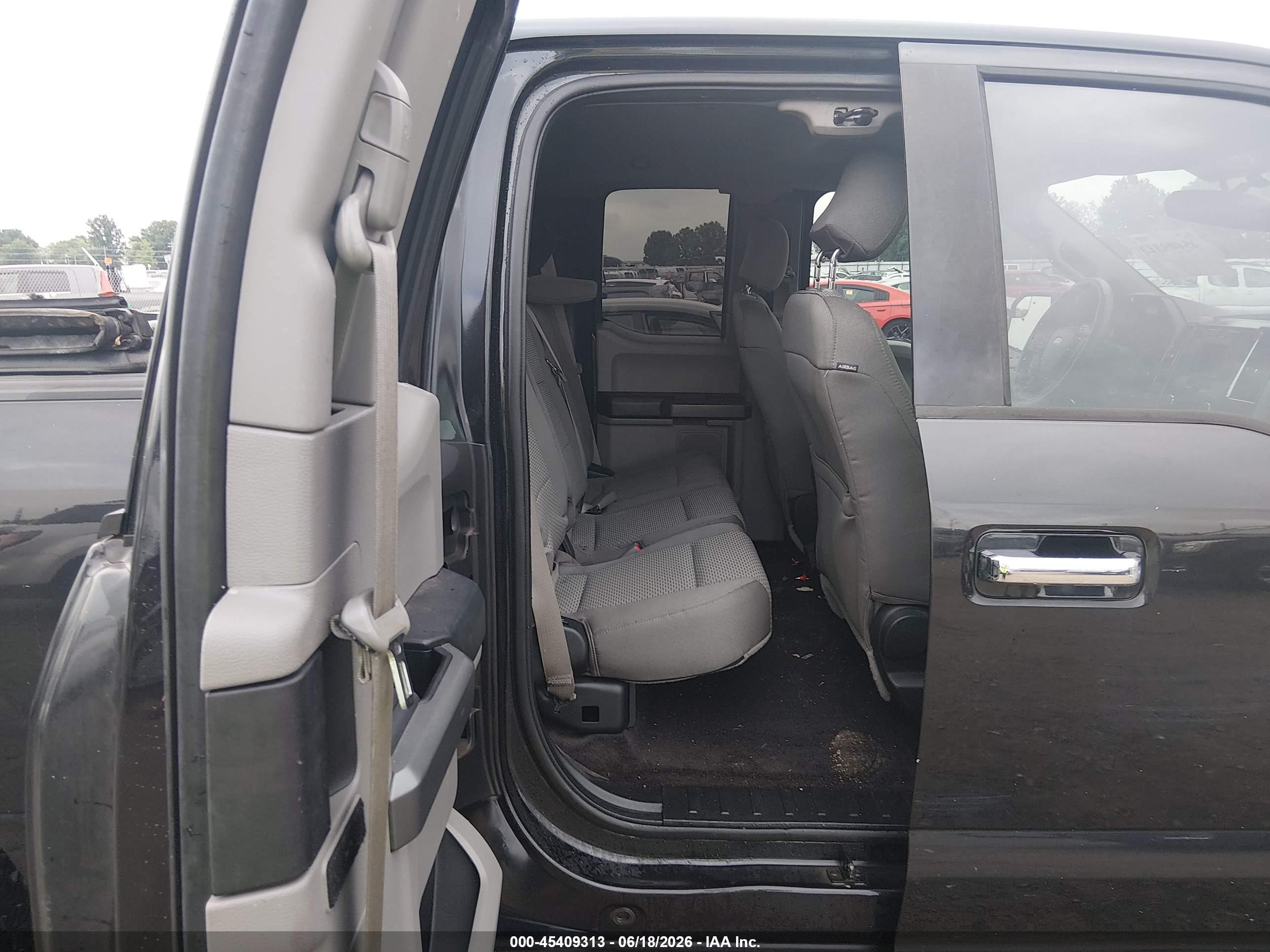2015 Ford F-150 Xlt Black vin: 1FTEX1CF3FKE48690