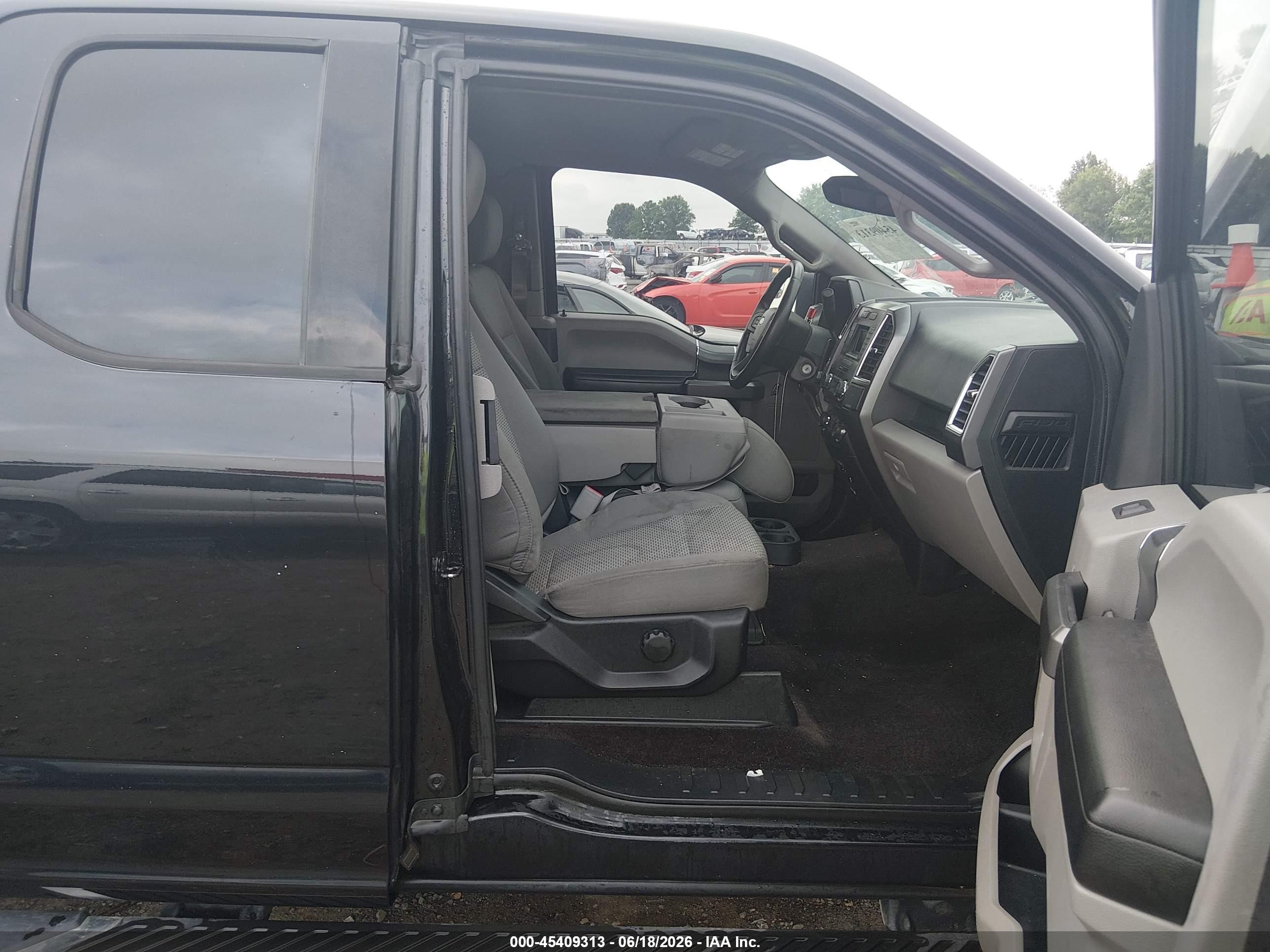 2015 Ford F-150 Xlt Black vin: 1FTEX1CF3FKE48690